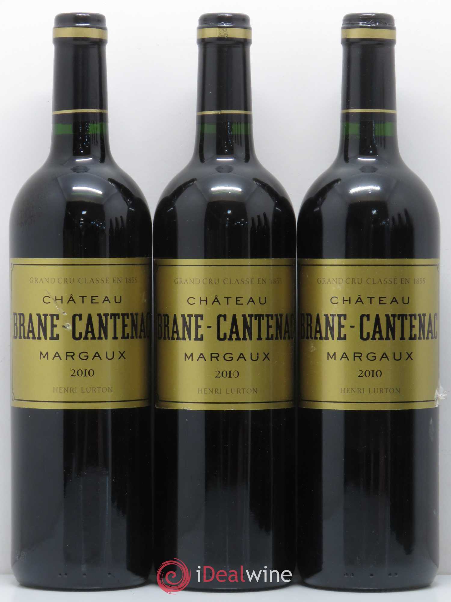 Château Brane Cantenac 2ème Grand Cru Classé 2010 - Lot de 6 bouteilles - 1
