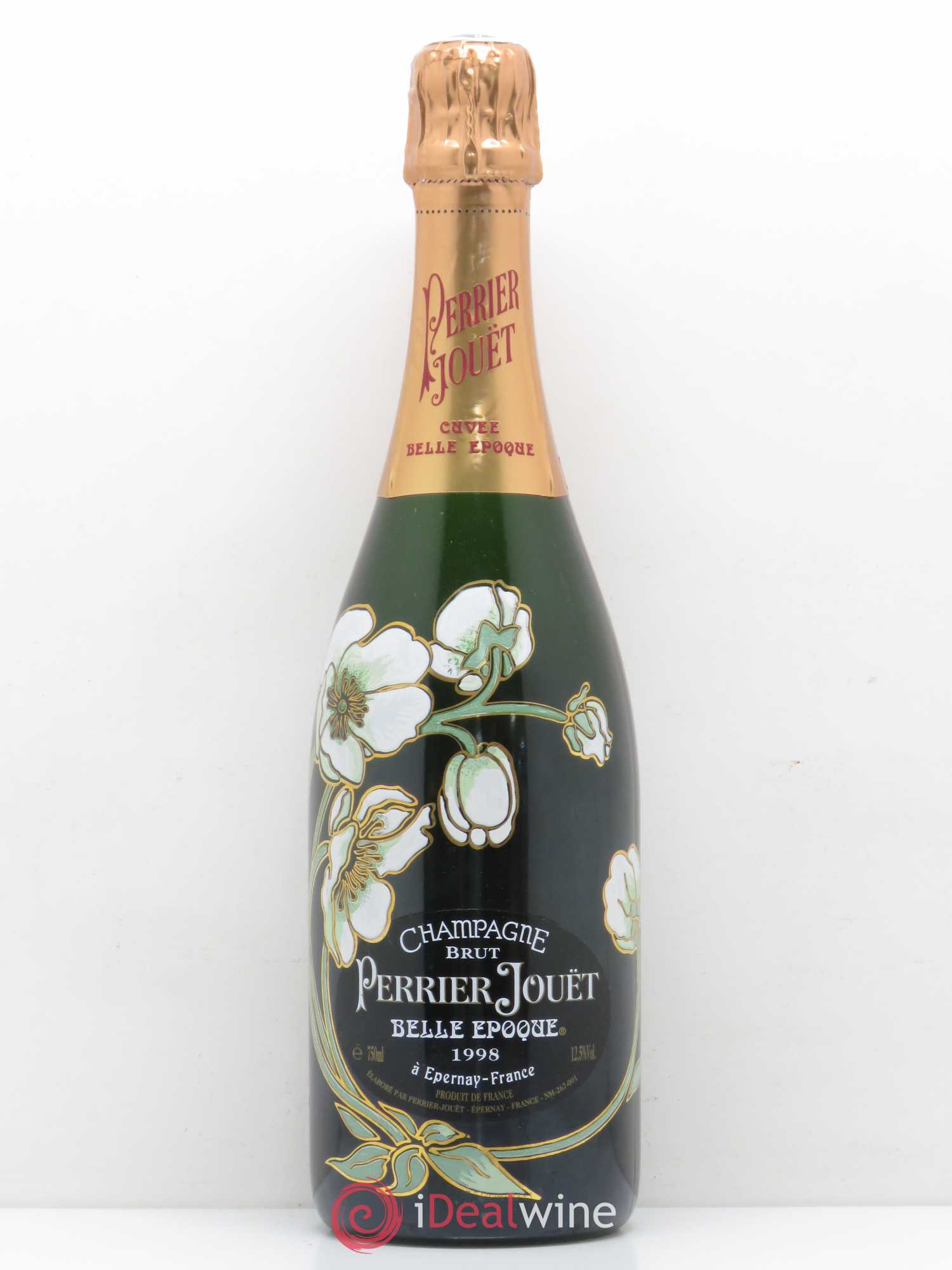 Cuvée Belle Epoque Brut Perrier-Jouët 1998 - Lot de 1 bouteille - 0