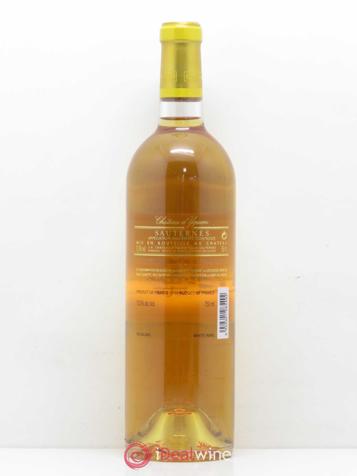 Château d' Yquem 1er Cru Classé Supérieur 2008 - Lotto di 1 bottiglia - 1