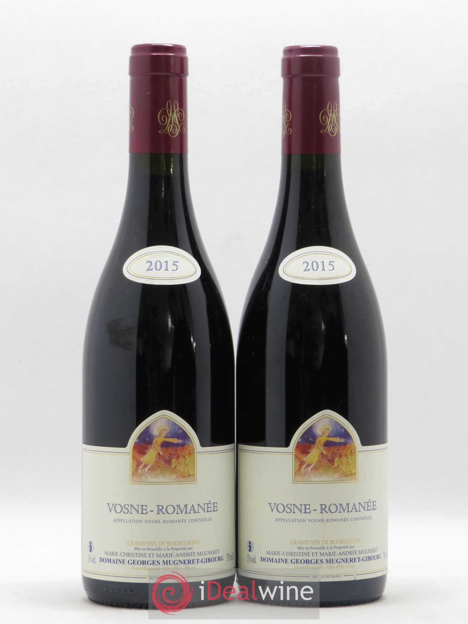 Vosne-Romanée Mugneret-Gibourg (Domaine) 2015 - Lot de 2 bouteilles - 0
