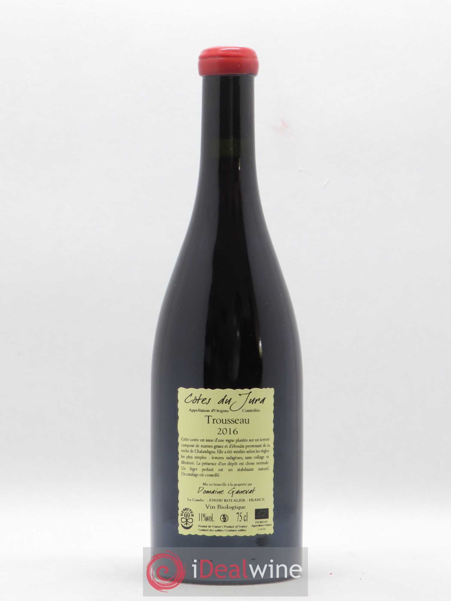 Côtes du Jura Plein Sud Jean-François Ganevat (Domaine) 2016 - Lot de 1 bouteille - 1