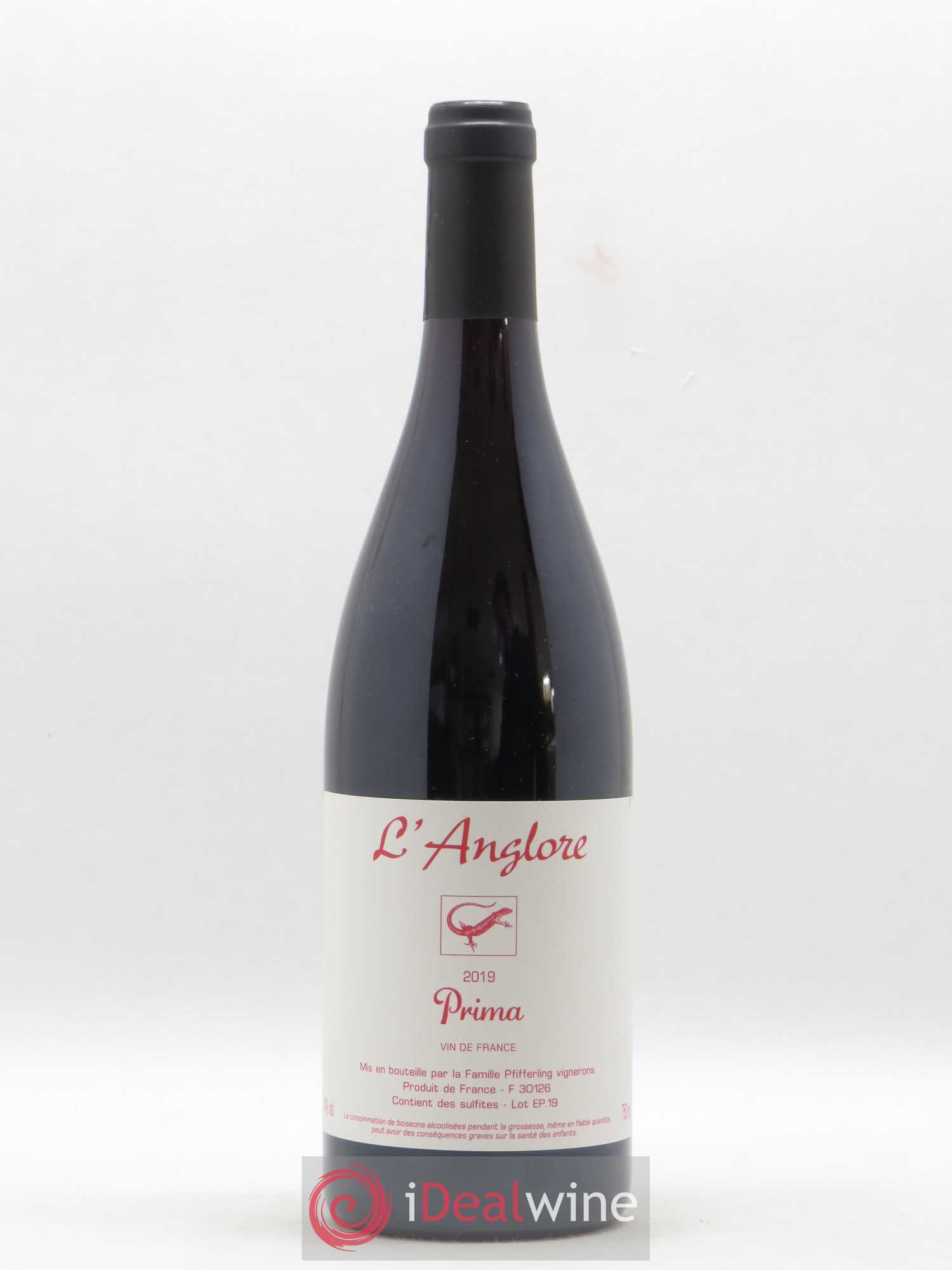 Vin de France Prima L'Anglore (sans prix de réserve) 2019 - Lot de 1 bouteille - 0