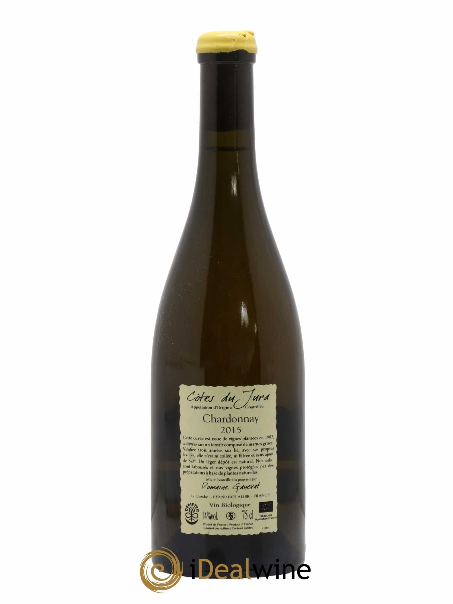 Côtes du Jura Les Chalasses Vieilles Vignes Jean-François Ganevat (Domaine) 2015 - Lot de 1 bouteille - 1