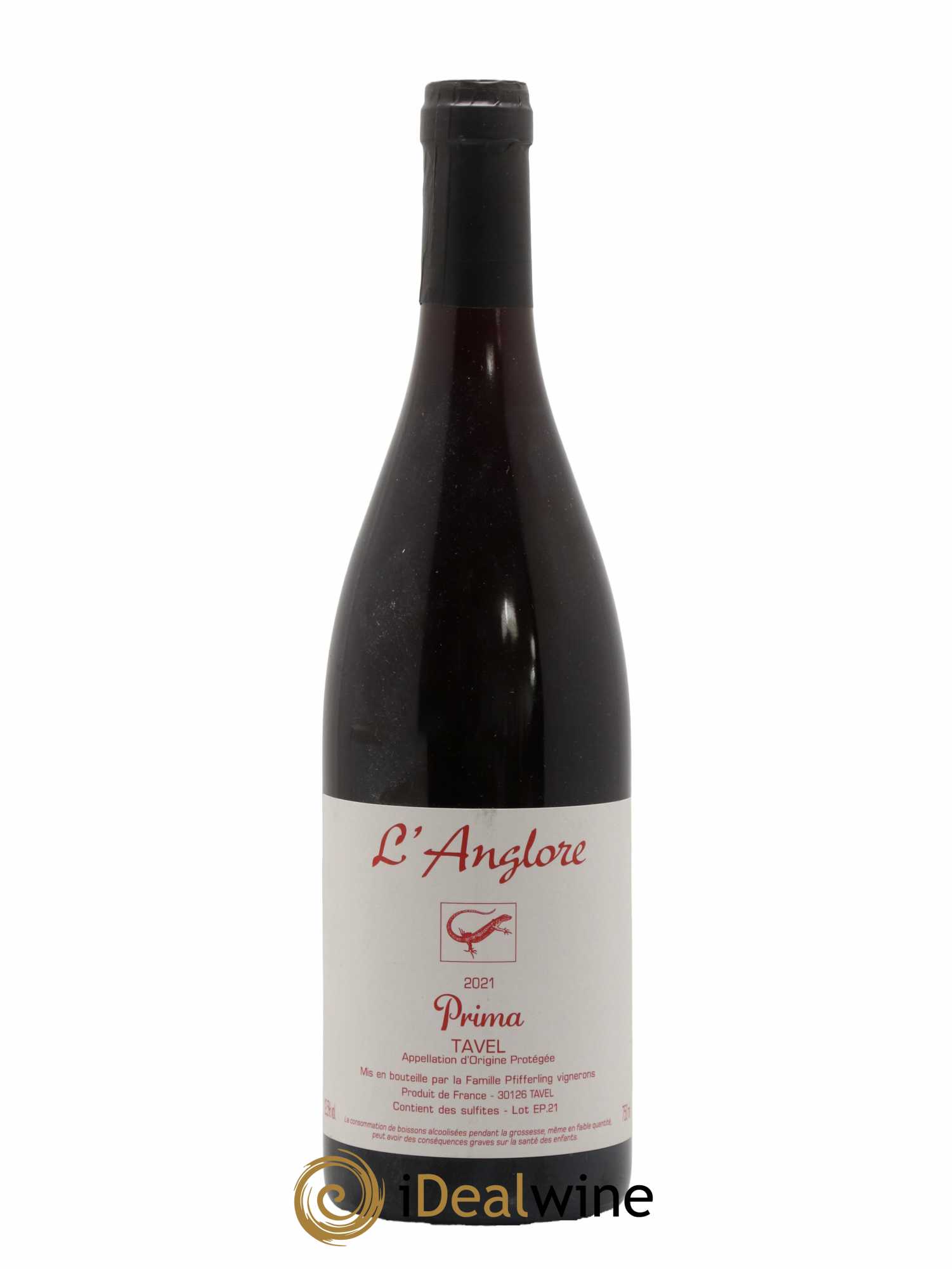 Tavel Prima L'Anglore 2021 - Lot of 1 bottle - 0