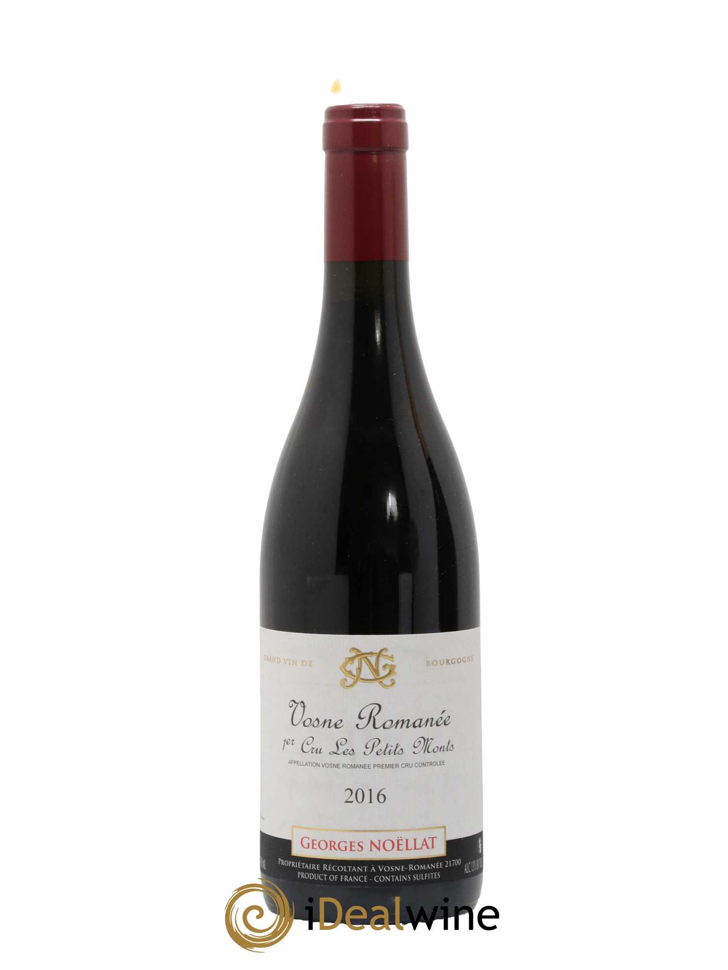 Vosne-Romanée 1er Cru Les Petits Monts Georges Noëllat (Domaine) 2016 - Lot de 1 bouteille - 0
