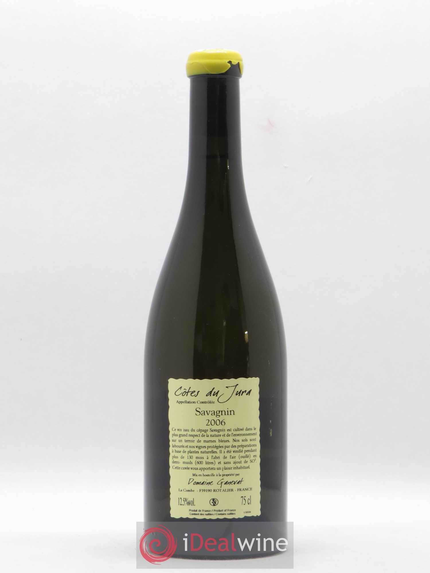 Côtes du Jura Les Vignes de mon Père Jean-François Ganevat (Domaine) 2006 - Lot de 1 bouteille - 1