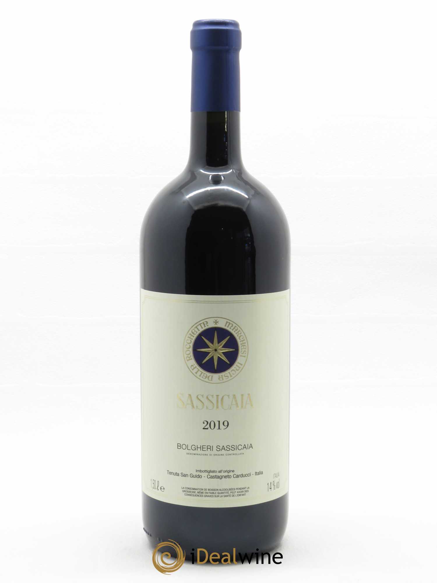 Bolgheri DOC Sassicaia Tenuta San Guido 2019 - Lot de 1 magnum - 0