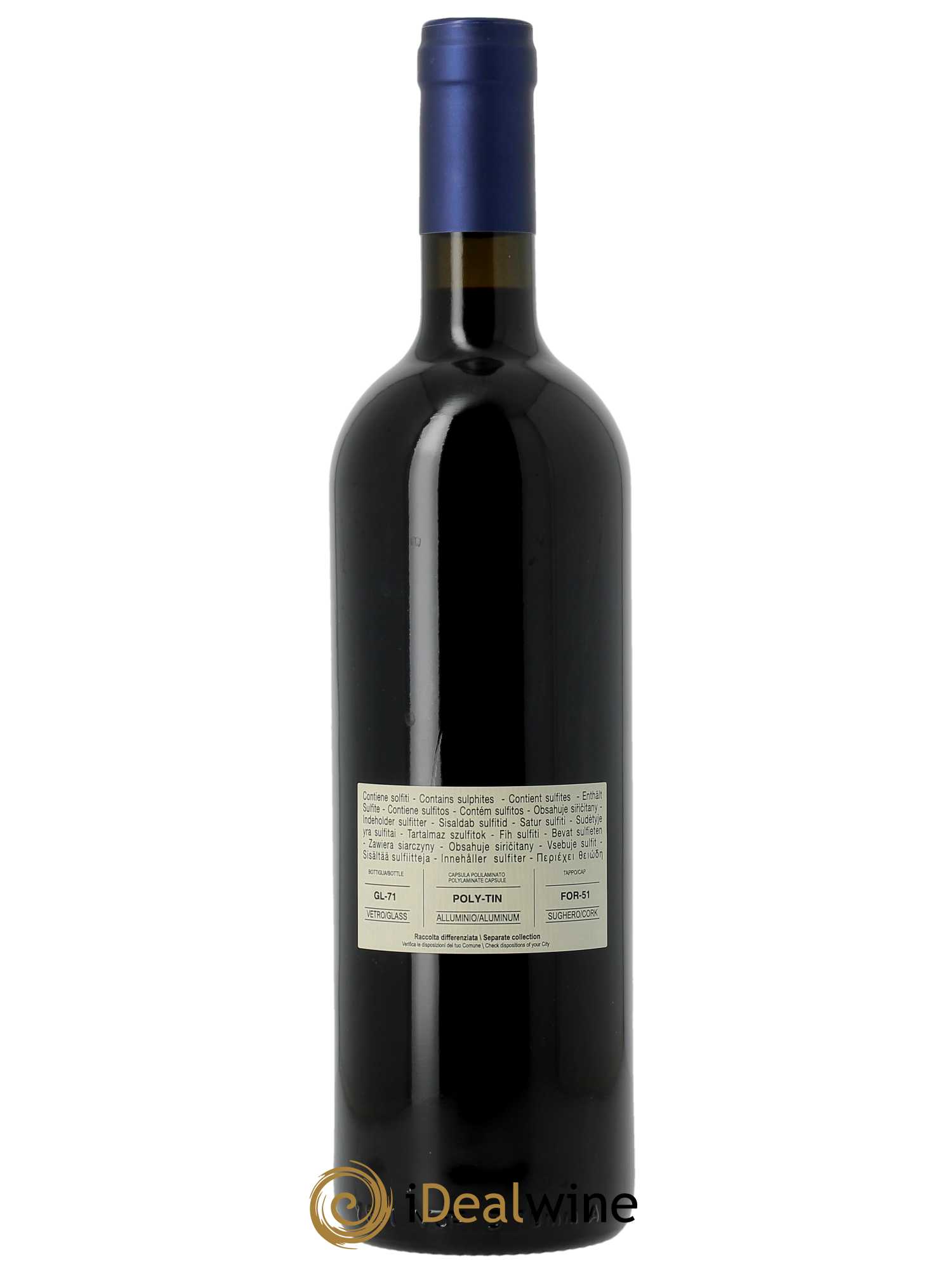 Toscana IGT Le Difese Tenuta San Guido 2020 - Lot de 1 bouteille - 1