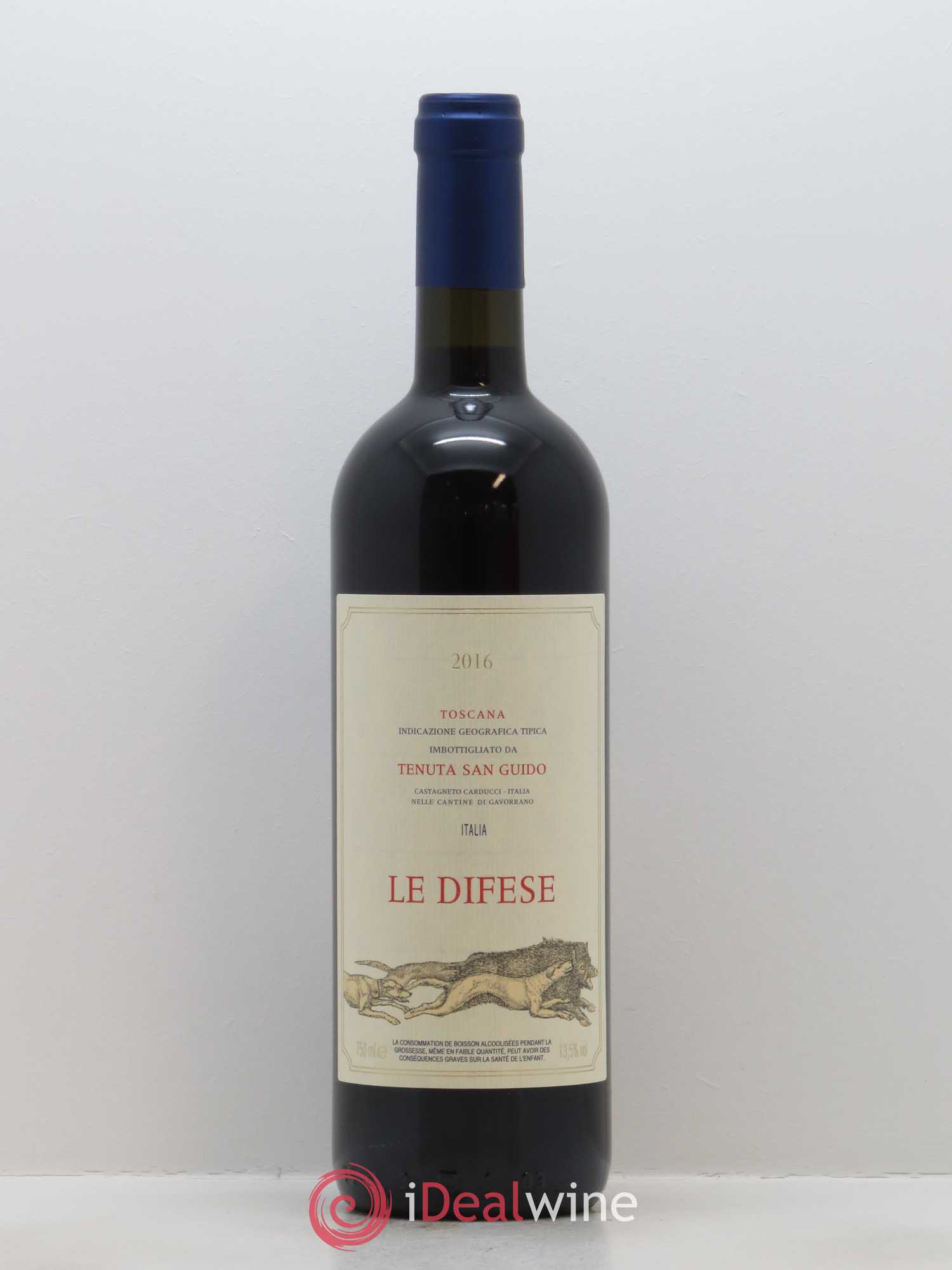 Toscana IGT Le Difese Tenuta San Guido 2016 - Lot de 1 bouteille - 0