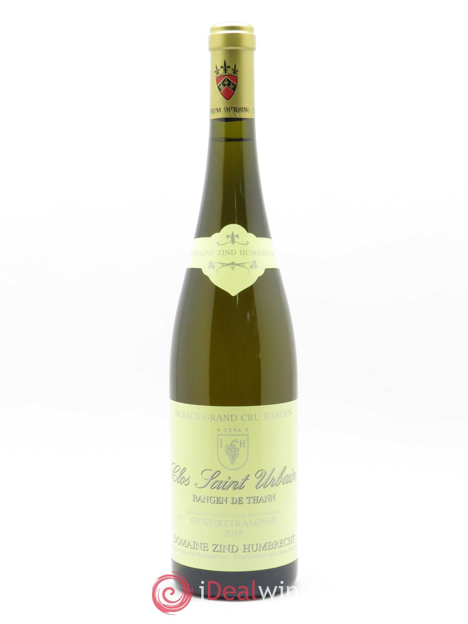 Alsace Gewurztraminer Grand Cru Rangen de Thann Clos Saint Urbain Zind-Humbrecht (Domaine) 2018 - Lot de 1 bouteille - 0