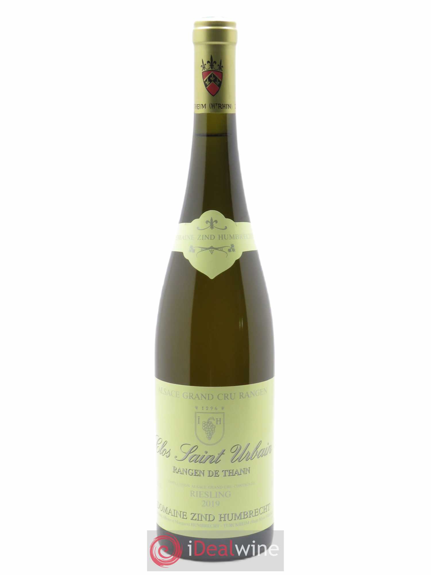 Alsace Riesling Grand Cru Rangen de Thann Clos Saint Urbain Zind-Humbrecht (Domaine) 2019 - Lot de 1 bouteille - 0