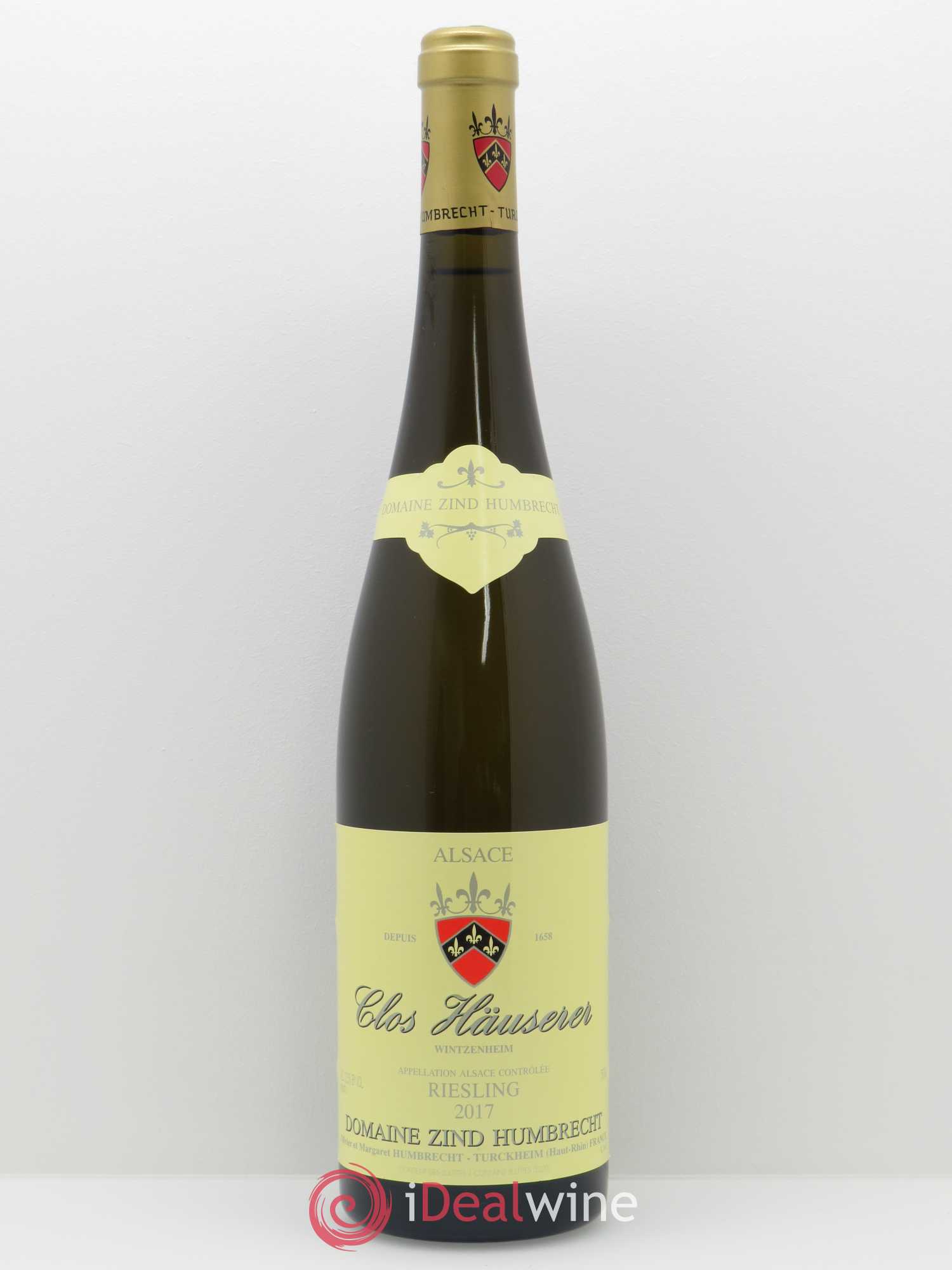 Alsace Riesling Clos Hauserer Zind-Humbrecht (Domaine) 2017 - Lot de 1 bouteille - 0