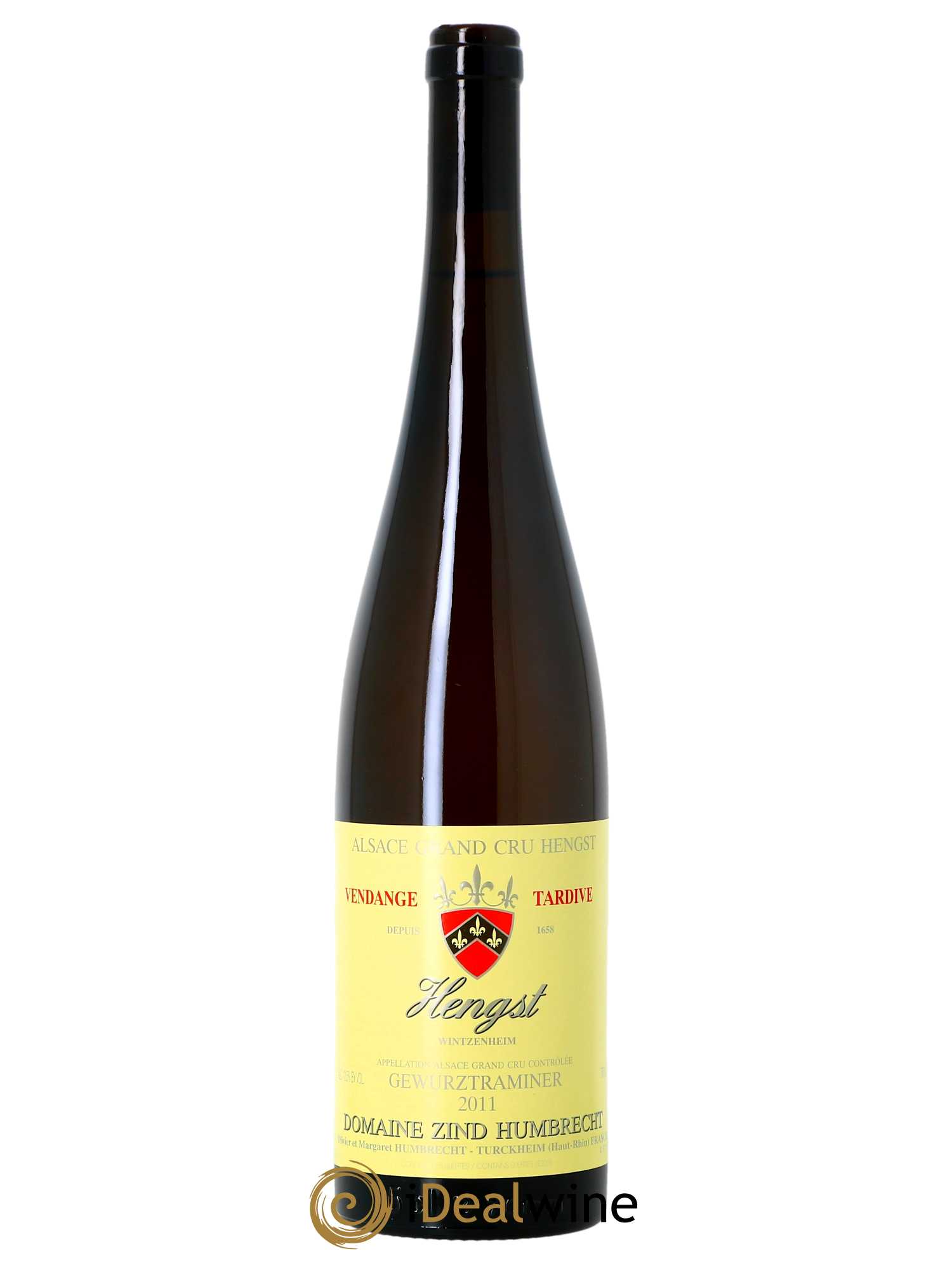 Alsace Gewurztraminer Grand Cru Hengst Vendanges Tardives Zind-Humbrecht (Domaine) 2011 - Lot of 1 bottle - 0