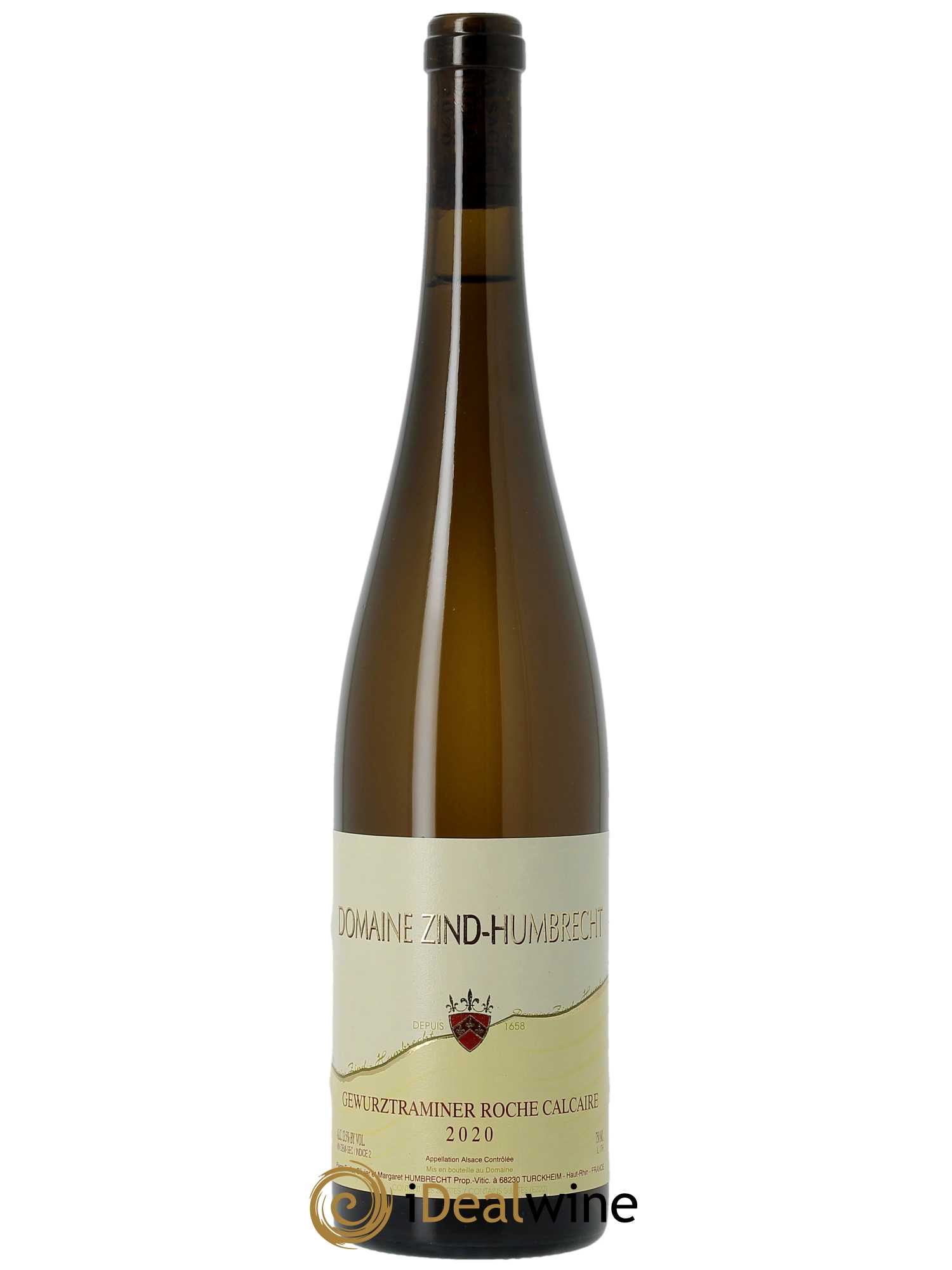Alsace Gewurztraminer Roche Calcaire Zind-Humbrecht (Domaine) 2020 - Lot of 1 bottle - 0