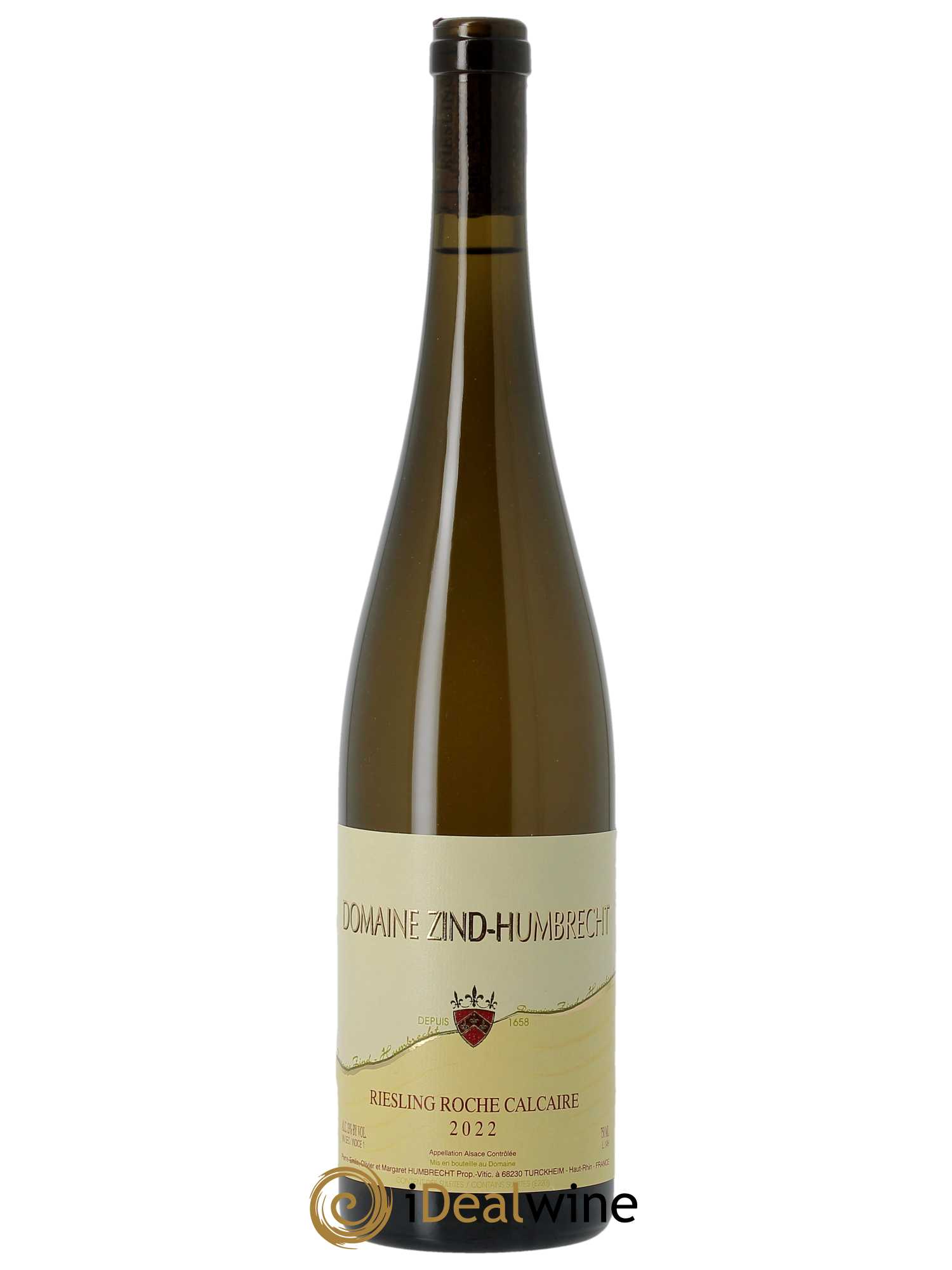 Alsace Riesling Roche Calcaire Zind-Humbrecht (Domaine) 2022 - Lot of 1 bottle - 0