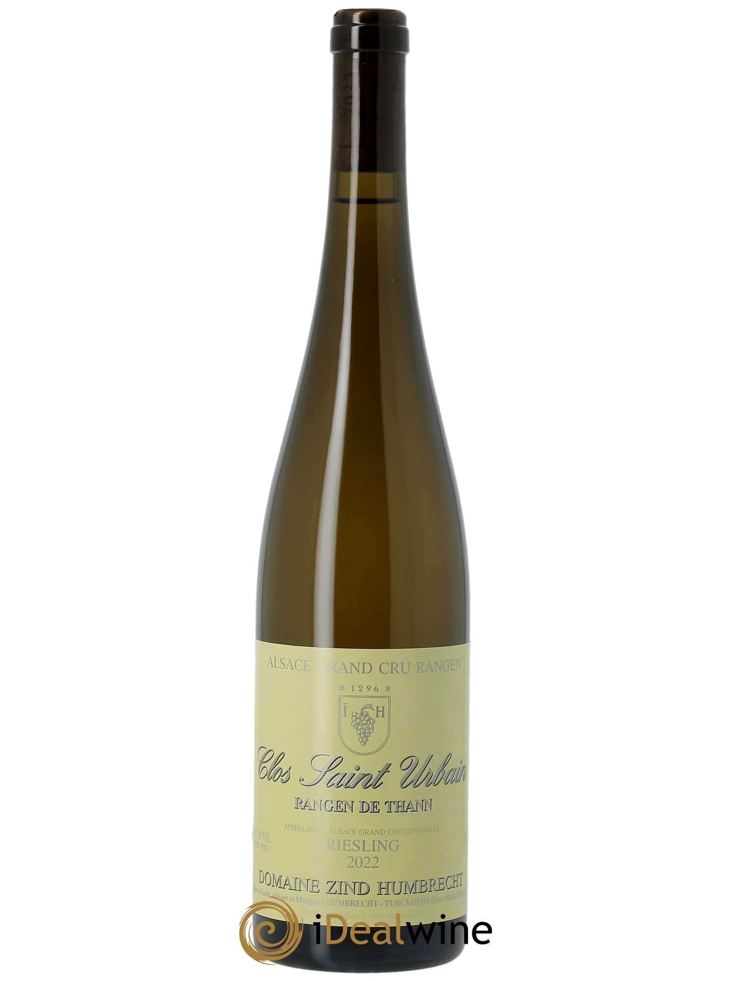 Alsace Riesling Grand Cru Rangen de Thann Clos Saint Urbain Zind-Humbrecht (Domaine) 2022 - Lot of 1 bottle - 0
