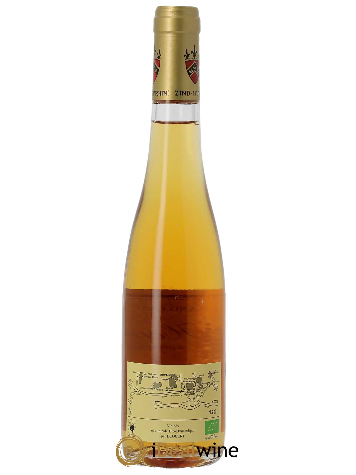 Alsace Gewurztraminer Hengst sélection Grains Nobles Zind-Humbrecht (Domaine) 2008 - Lot of 1 half-bottle - 1