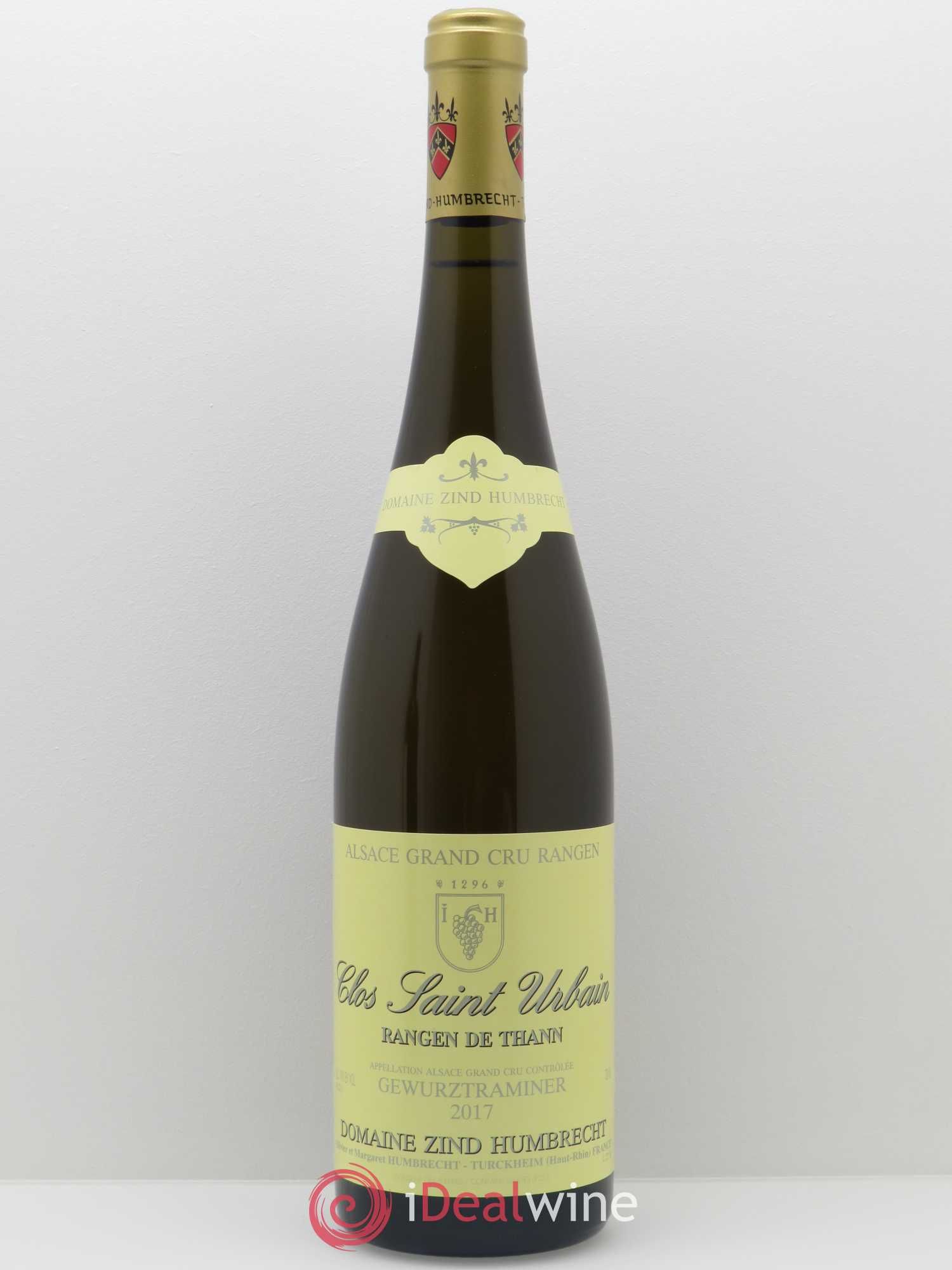 Alsace Gewurztraminer Grand Cru Rangen de Thann Clos Saint Urbain Zind-Humbrecht (Domaine) 2017 - Lot de 1 bouteille - 0