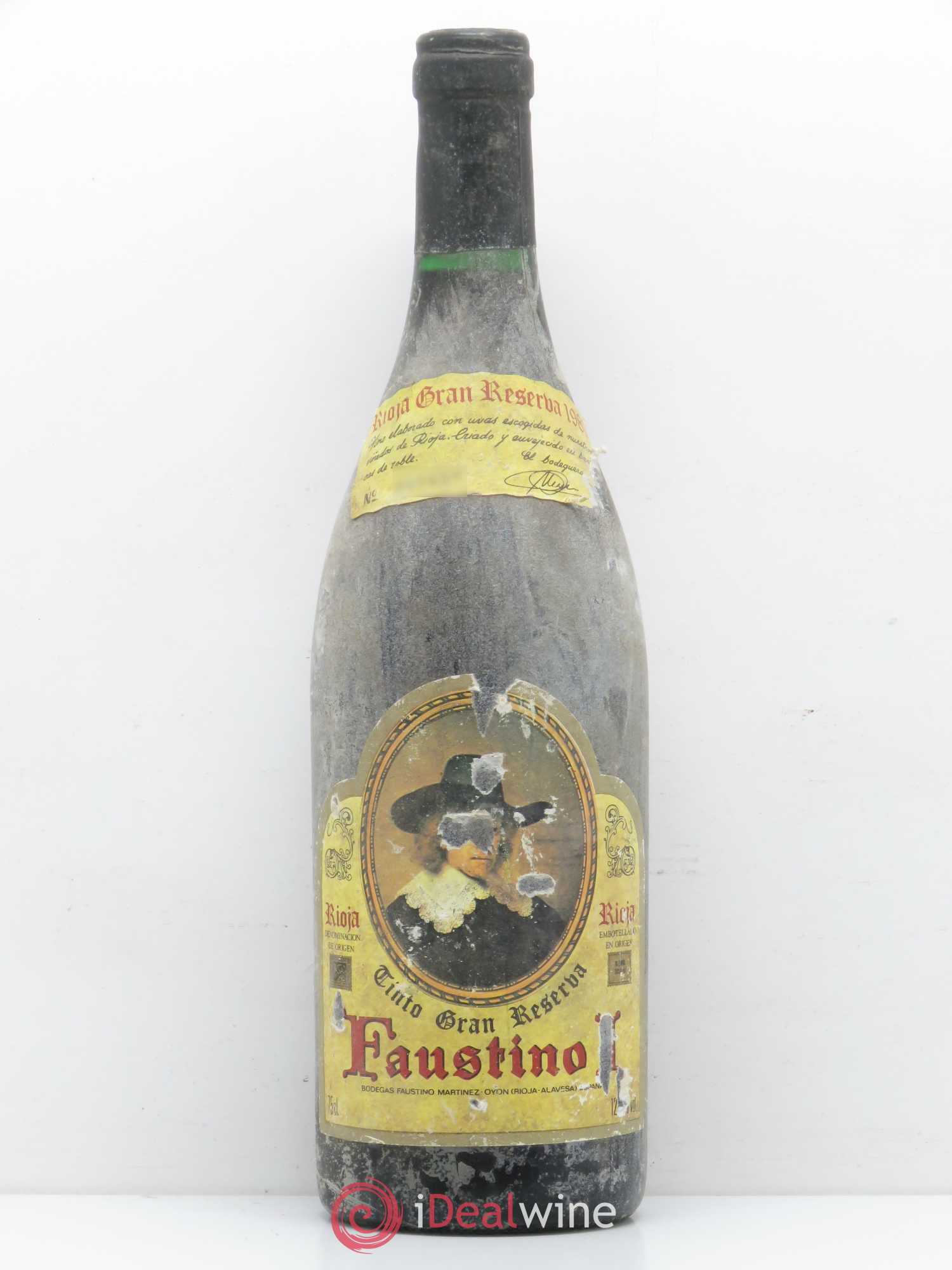 Rioja DOCA Faustino Grand Reserva (sans prix de réserve) 1981 - Posten von 1 Flasche - 0