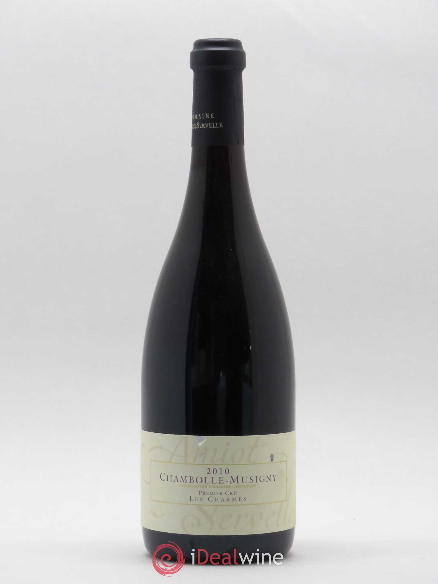 Chambolle-Musigny 1er Cru Les Charmes Amiot-Servelle (sans prix de réserve) 2010 - Lot de 1 bouteille - 0