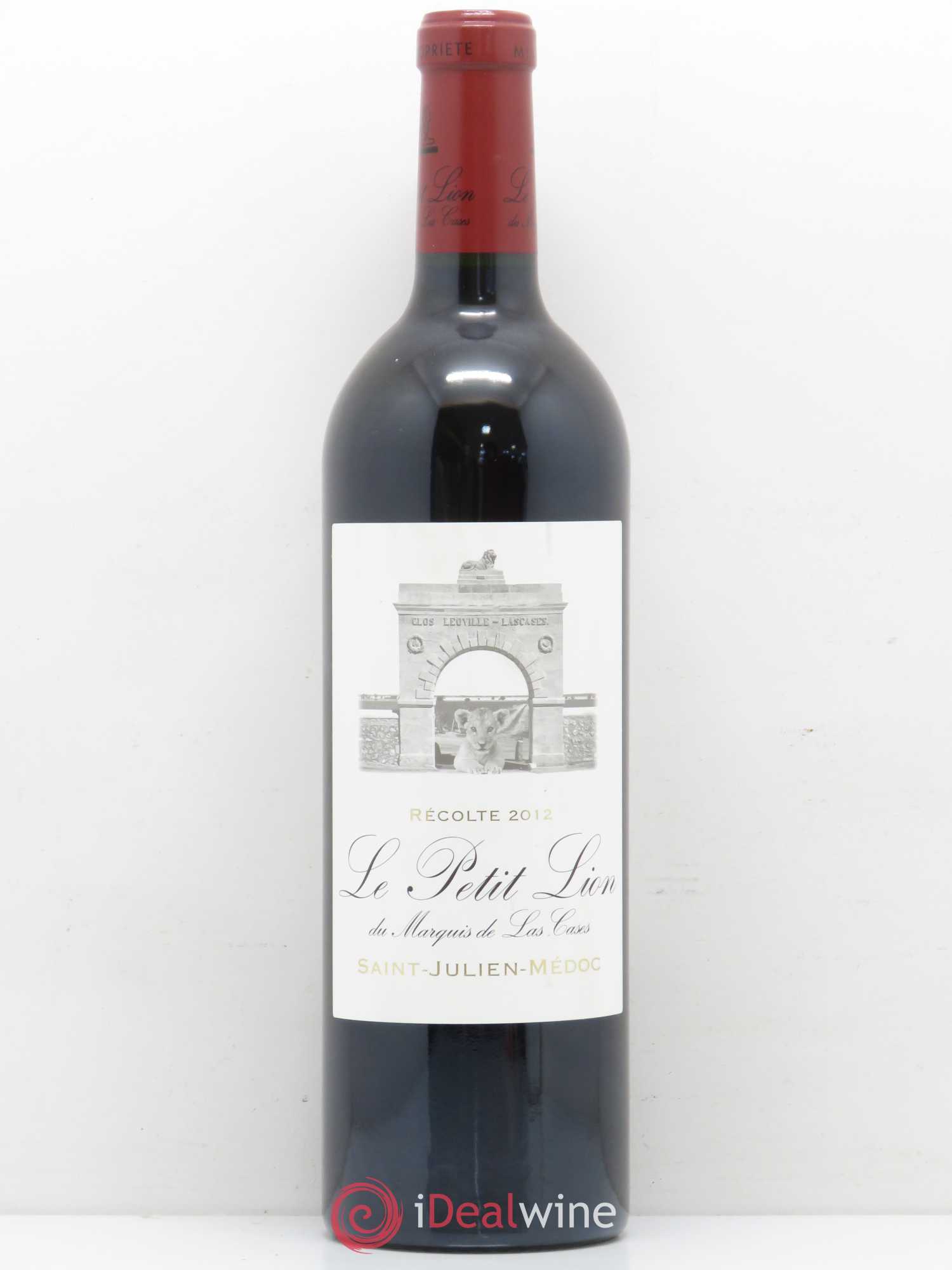 Le Petit Lion du Marquis de Las Cases Second Vin 2012 - Posten von 1 Flasche - 0