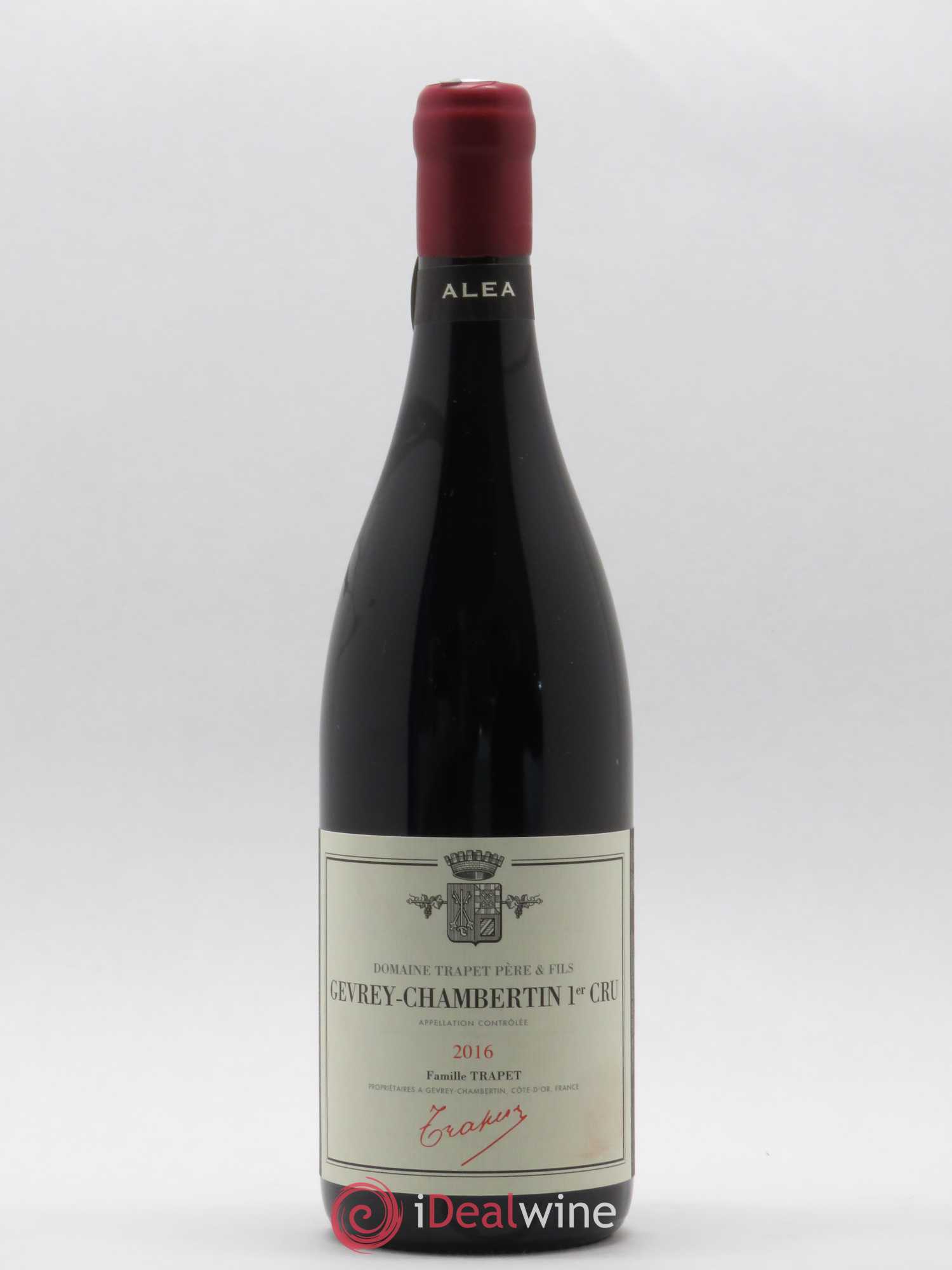 Gevrey-Chambertin 1er Cru Aléa Domaine Trapet (sans prix de réserve) 2016 - Lot de 1 bouteille - 0