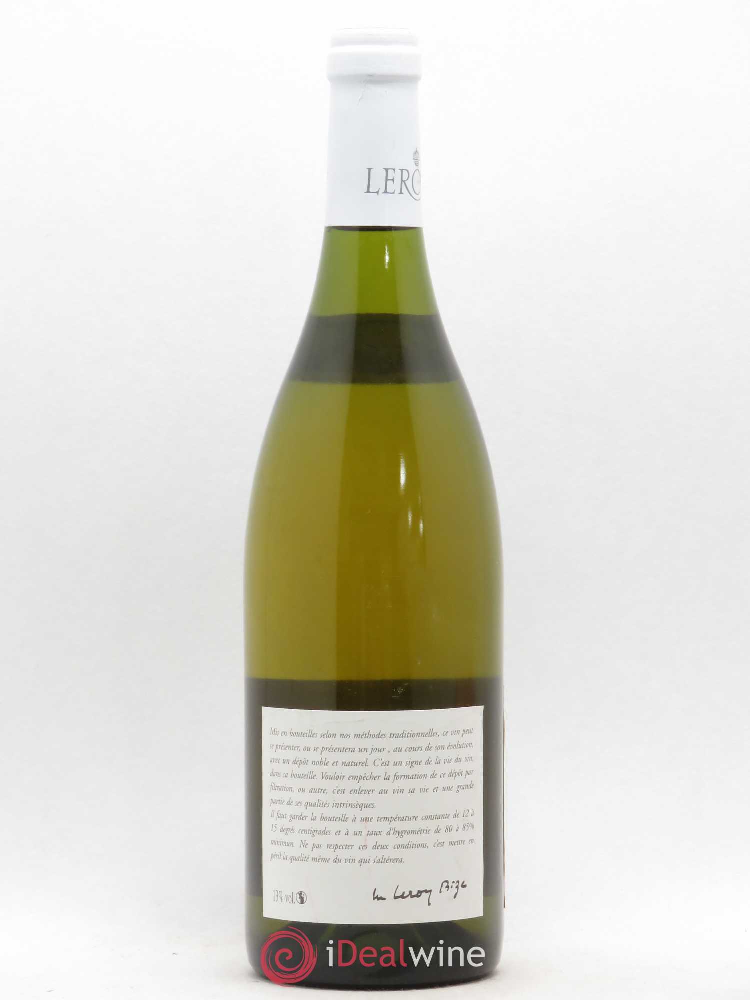 Meursault 1er Cru Blagny Leroy SA  (sans prix de réserve) 2001 - Lot de 1 bouteille - 1