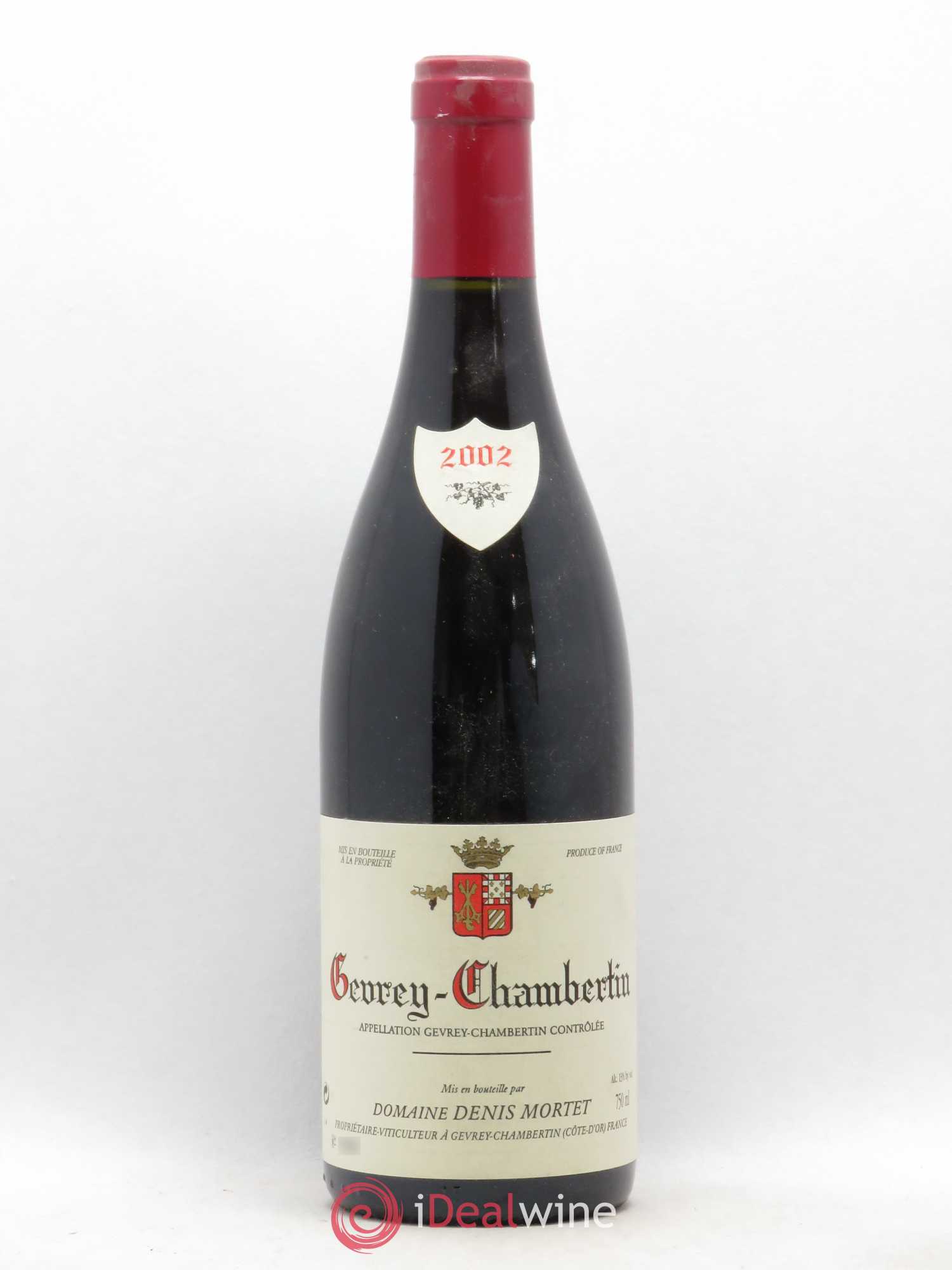 Gevrey-Chambertin Denis Mortet (Domaine) (sans prix de réserve) 2002 - Lot de 1 bouteille - 0