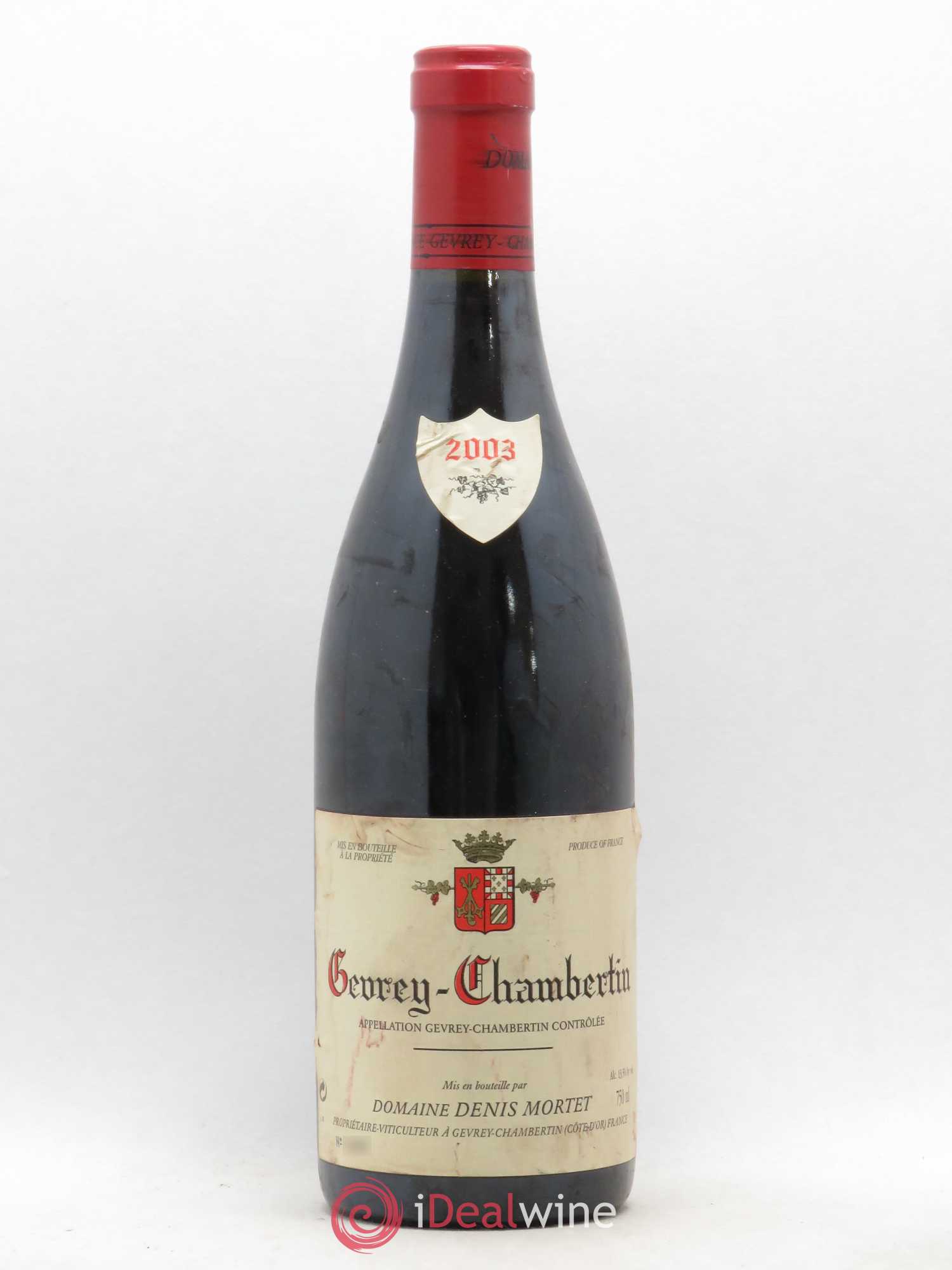 Gevrey-Chambertin Denis Mortet (Domaine) (sans prix de réserve) 2003 - Lot de 1 bouteille - 0