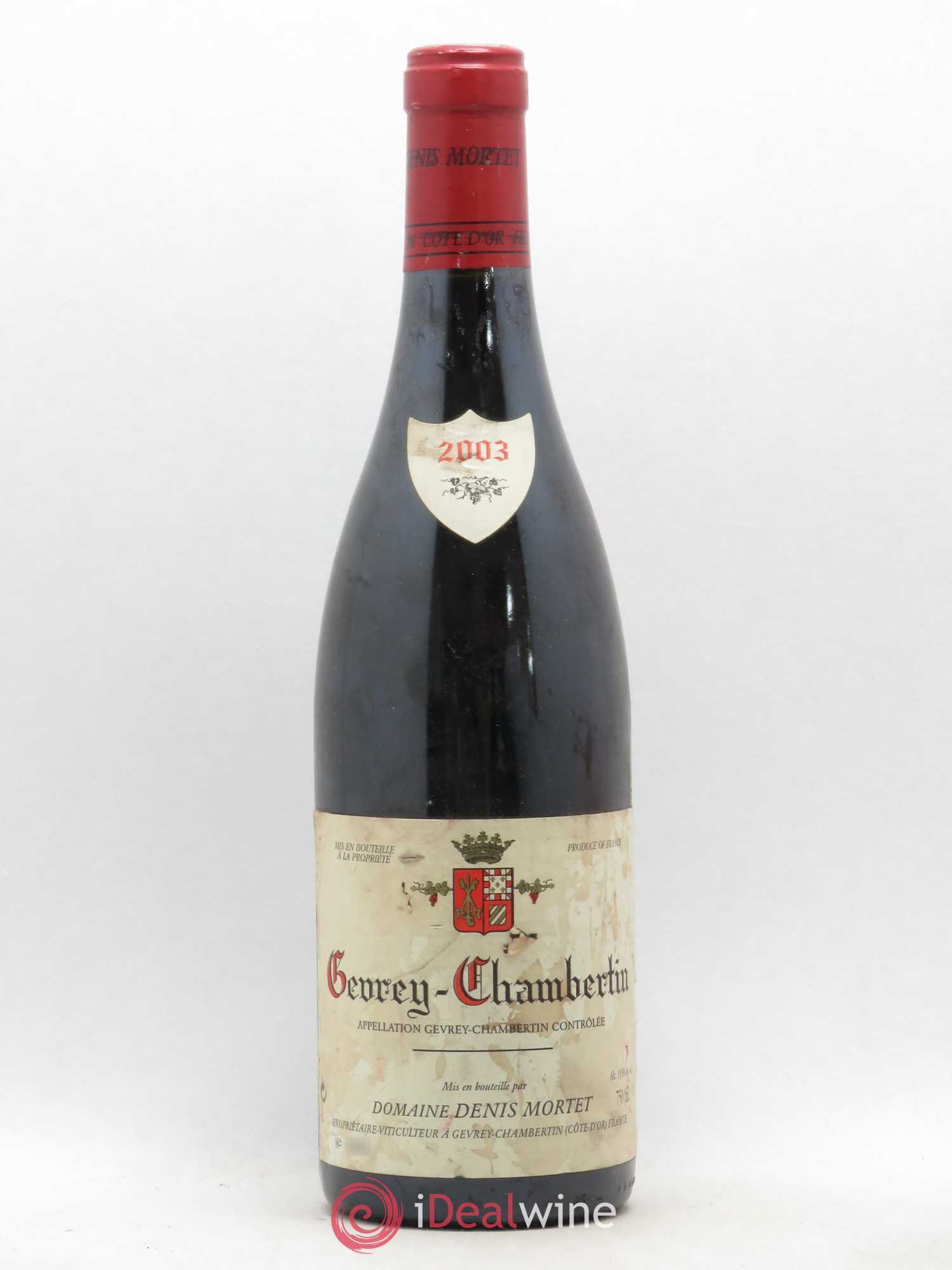 Gevrey-Chambertin Denis Mortet (Domaine) (sans prix de réserve) 2003 - Lot de 1 bouteille - 0