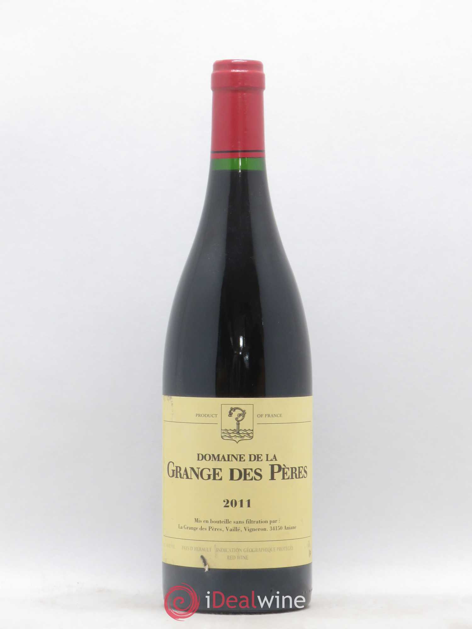 Pays d'Hérault Grange des Pères Laurent Vaillé (sans prix de réserve) 2011 - Lot de 1 bouteille - 0