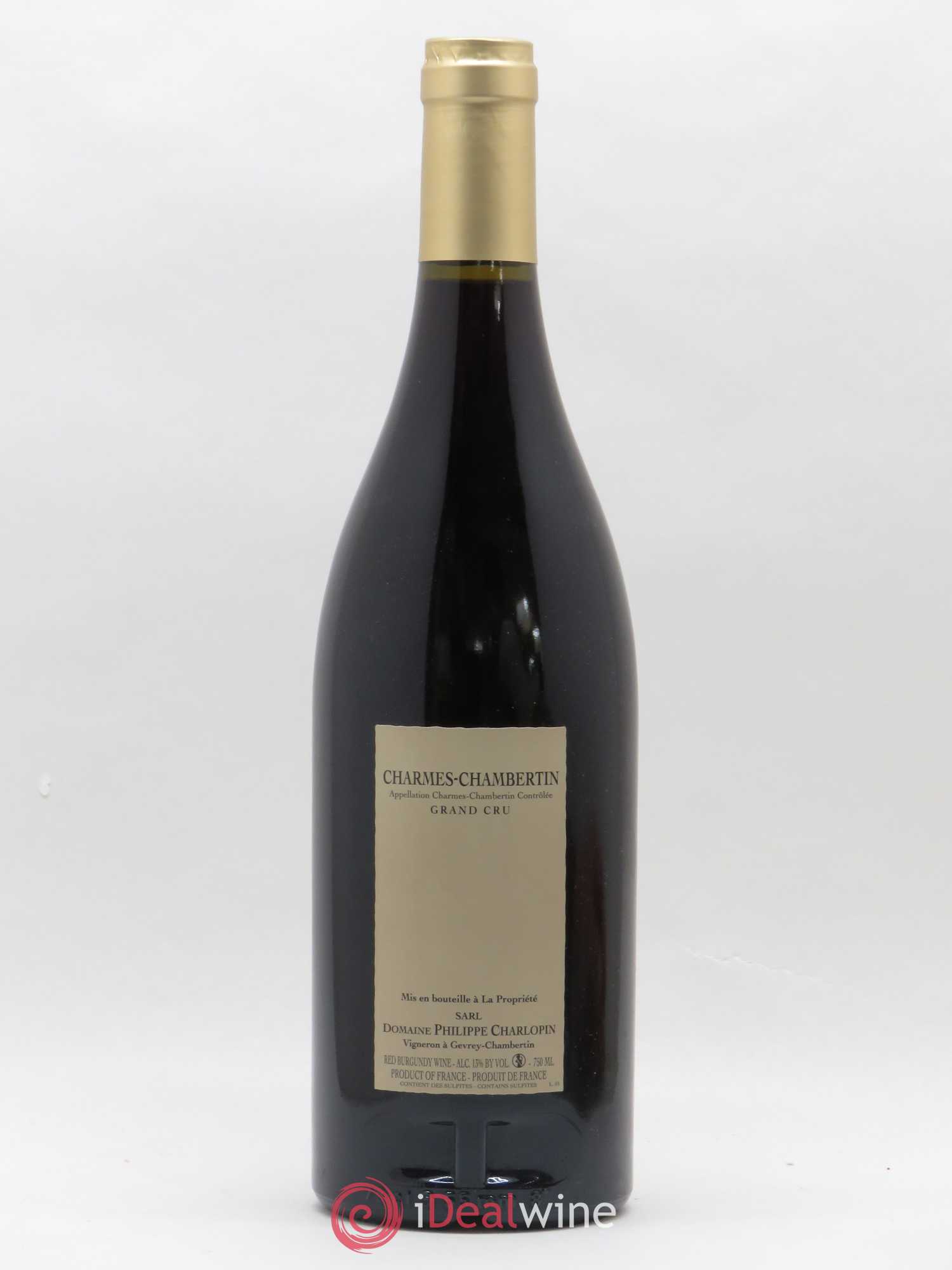 Charmes-Chambertin Grand Cru Charlopin-Parizot 2014 - Lot de 1 bouteille - 1