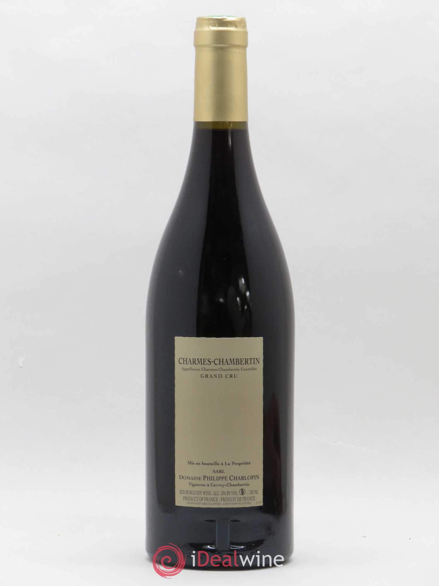 Charmes-Chambertin Grand Cru Charlopin-Parizot 2014 - Lot de 1 bouteille - 1