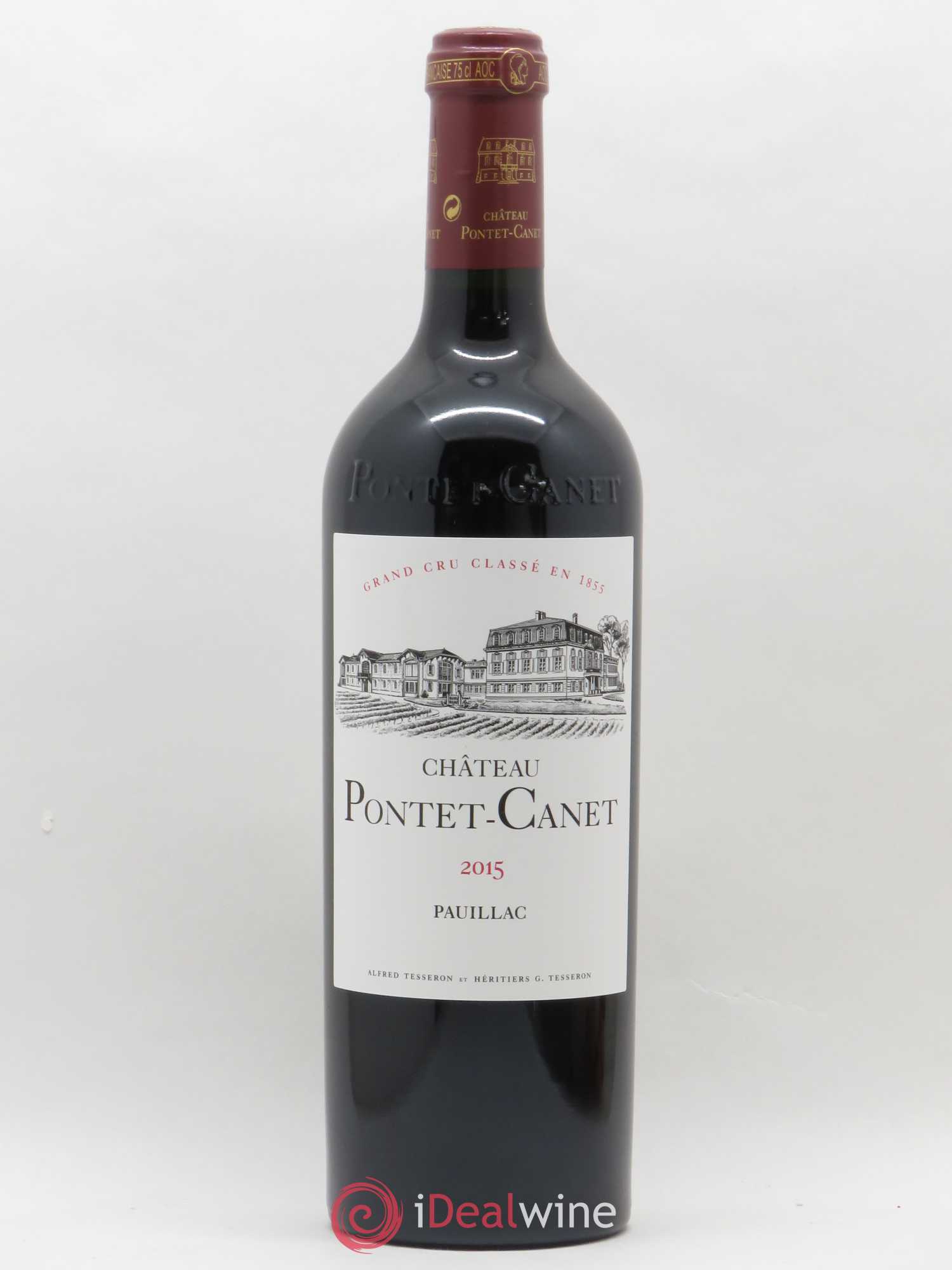 Château Pontet Canet 5ème Grand Cru Classé 2015 - Lot de 1 bouteille - 0