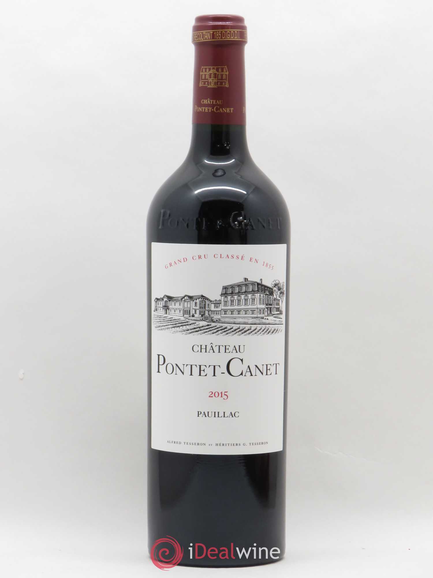 Château Pontet Canet 5ème Grand Cru Classé 2015 - Lot de 1 bouteille - 0
