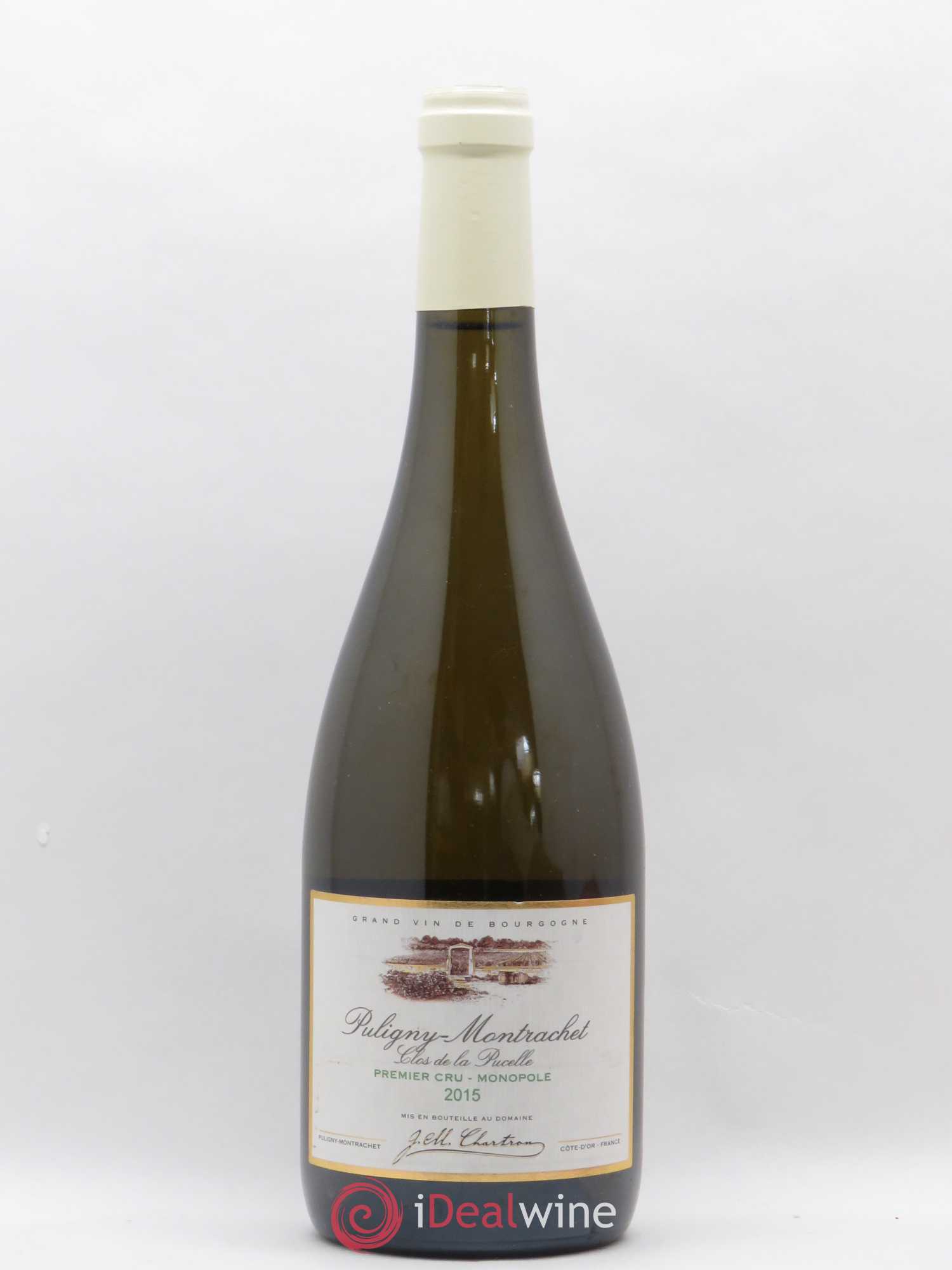 Puligny-Montrachet 1er Cru clos de la Pucelle J M Chartron 2015 - Posten von 1 Flasche - 0