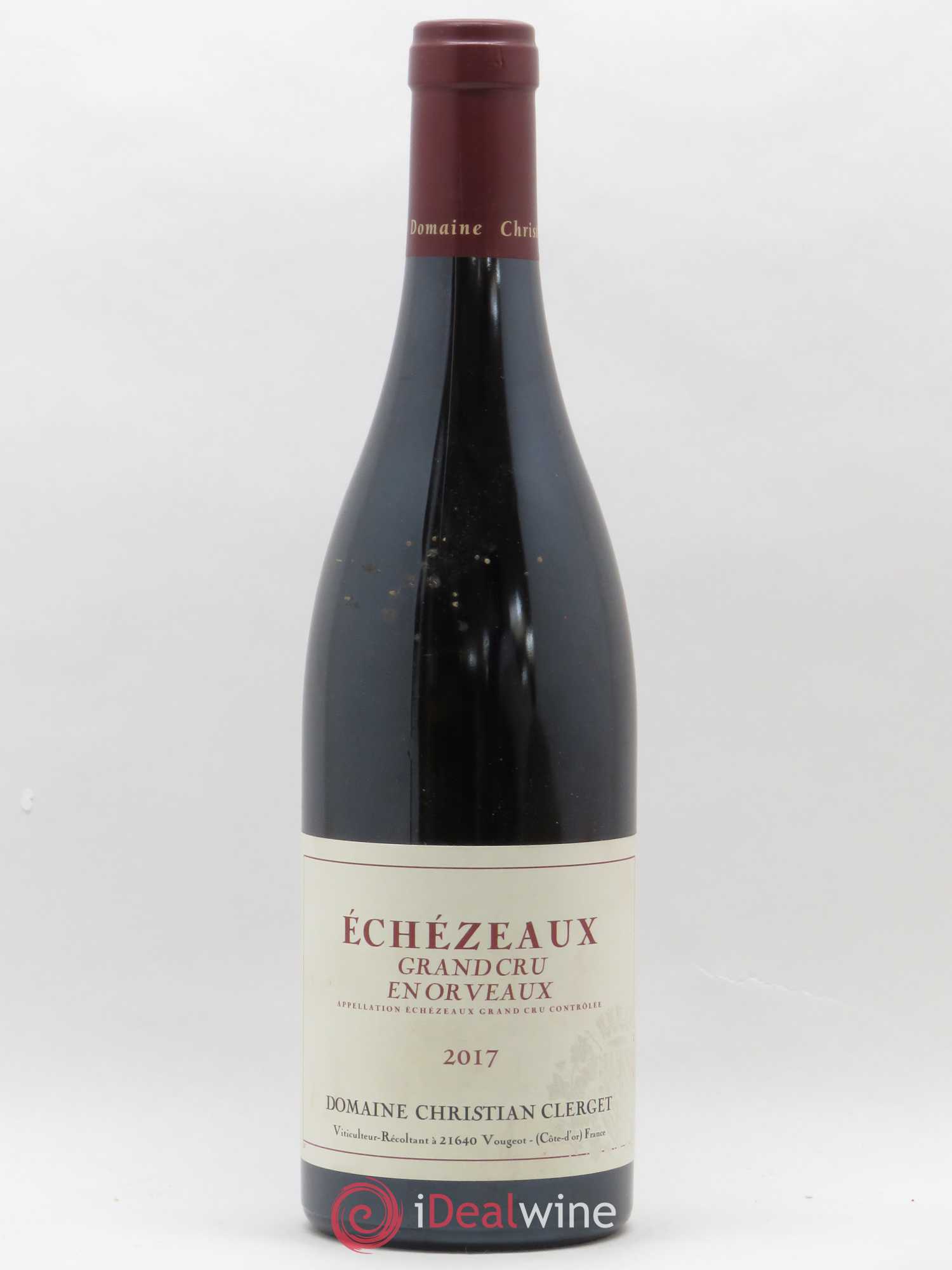 Echezeaux Grand Cru Christian Clerget En Orveaux 2017 - Lot de 1 bouteille - 0