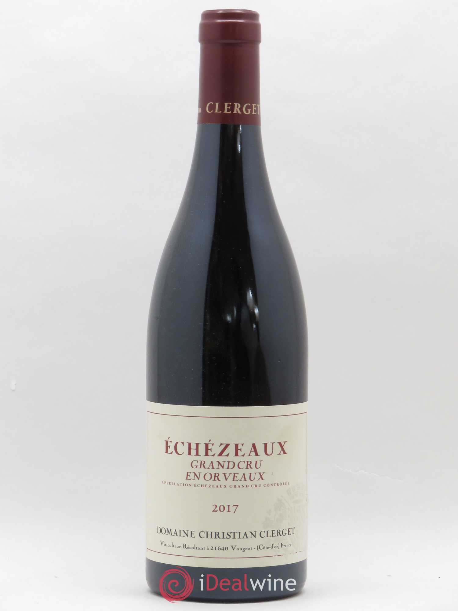 Echezeaux Grand Cru Christian Clerget En Orveaux 2017 - Lot de 1 bouteille - 0