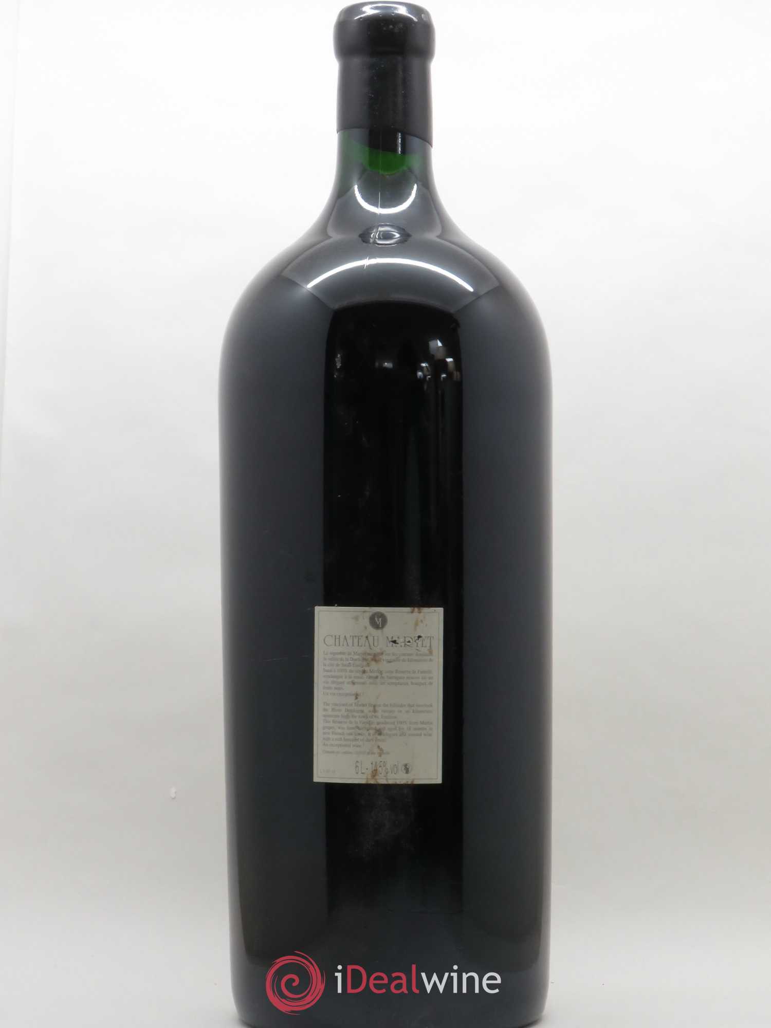 Château Martet 2011 - Lot de 1 impériale - 1