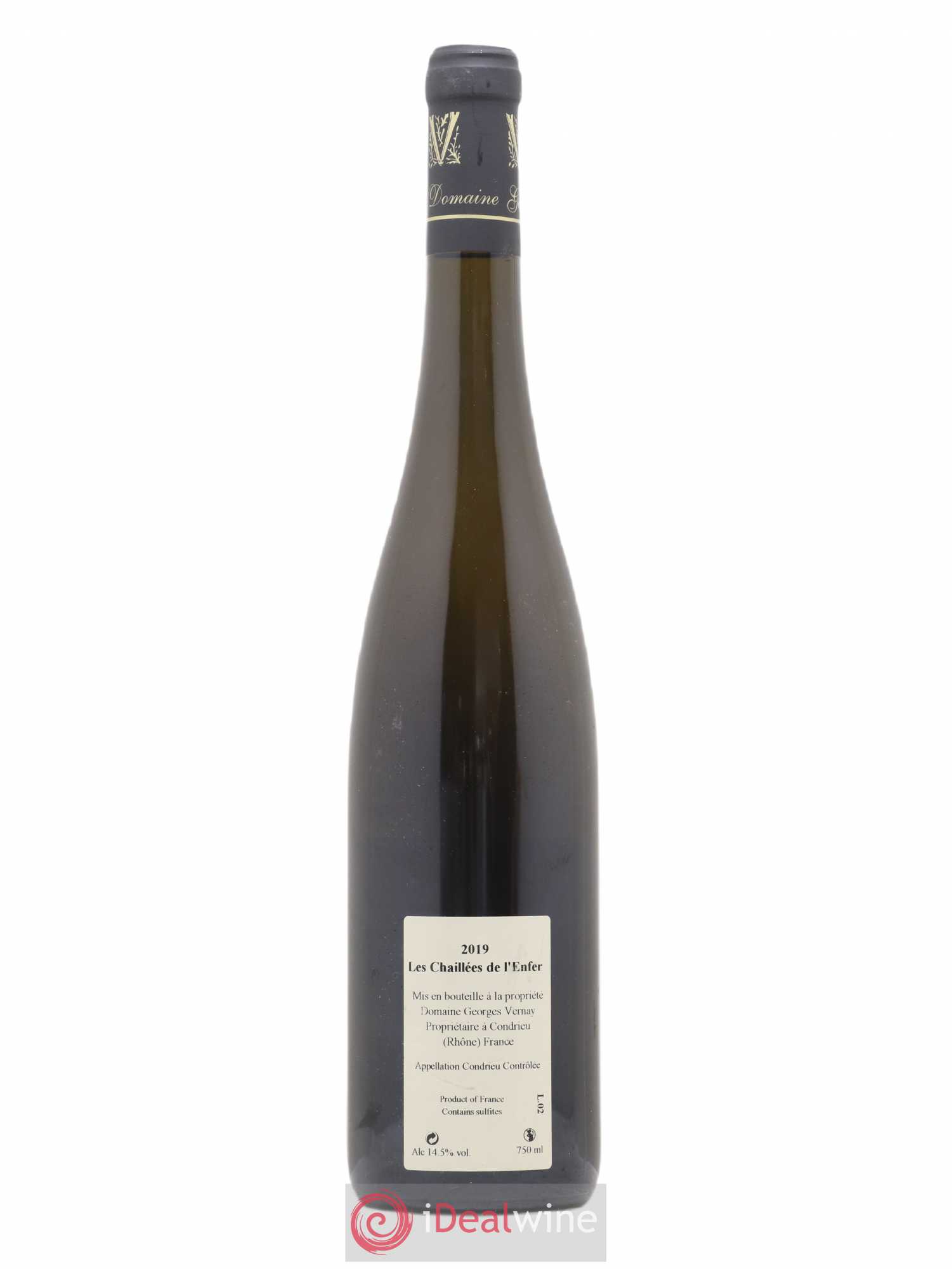 Condrieu Les Chaillées de l'Enfer Georges Vernay 2019 - Lot de 1 bouteille - 1