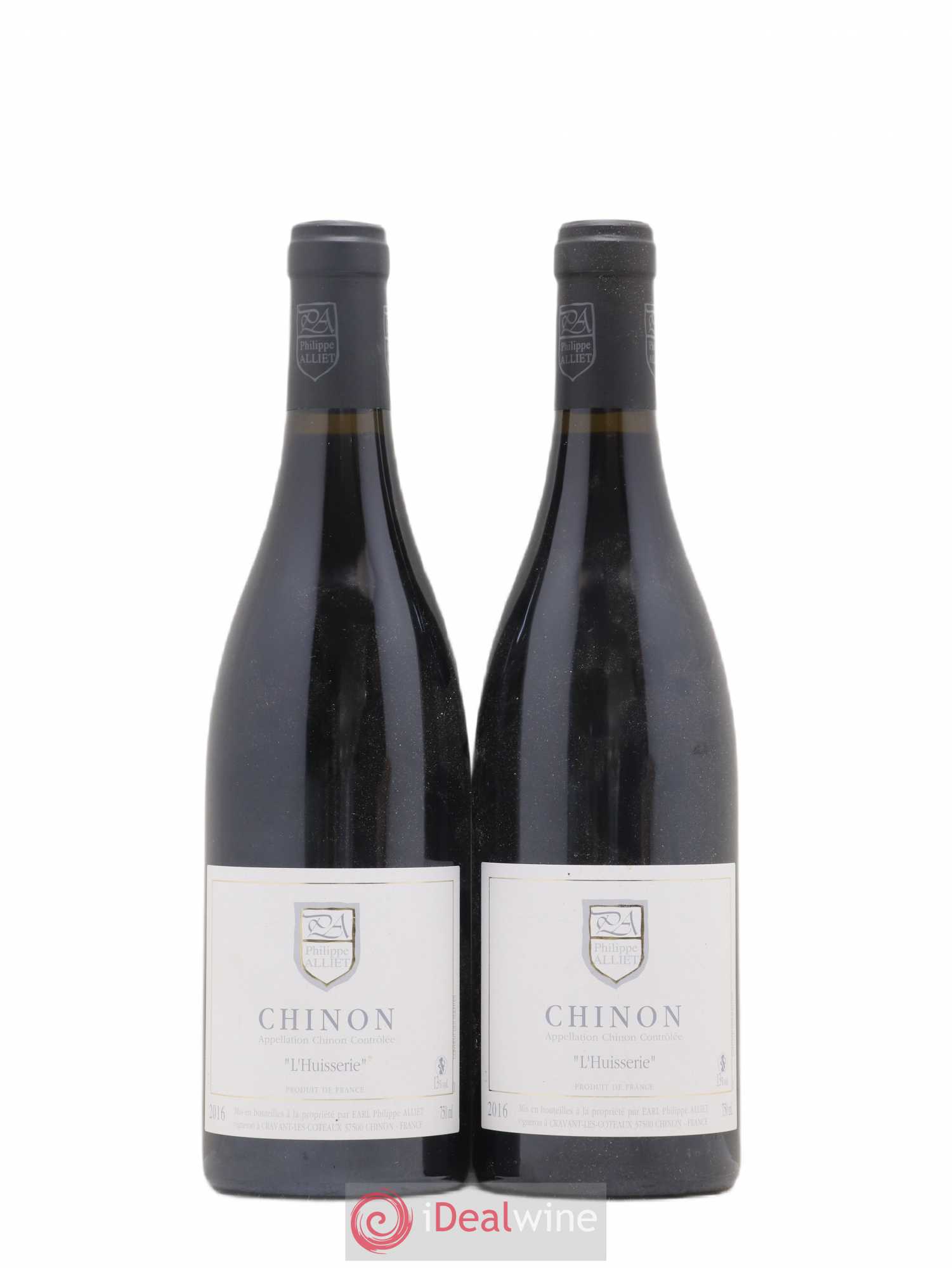 Chinon L'Huisserie Philippe Alliet 2016 - Lot de 2 bouteilles - 0