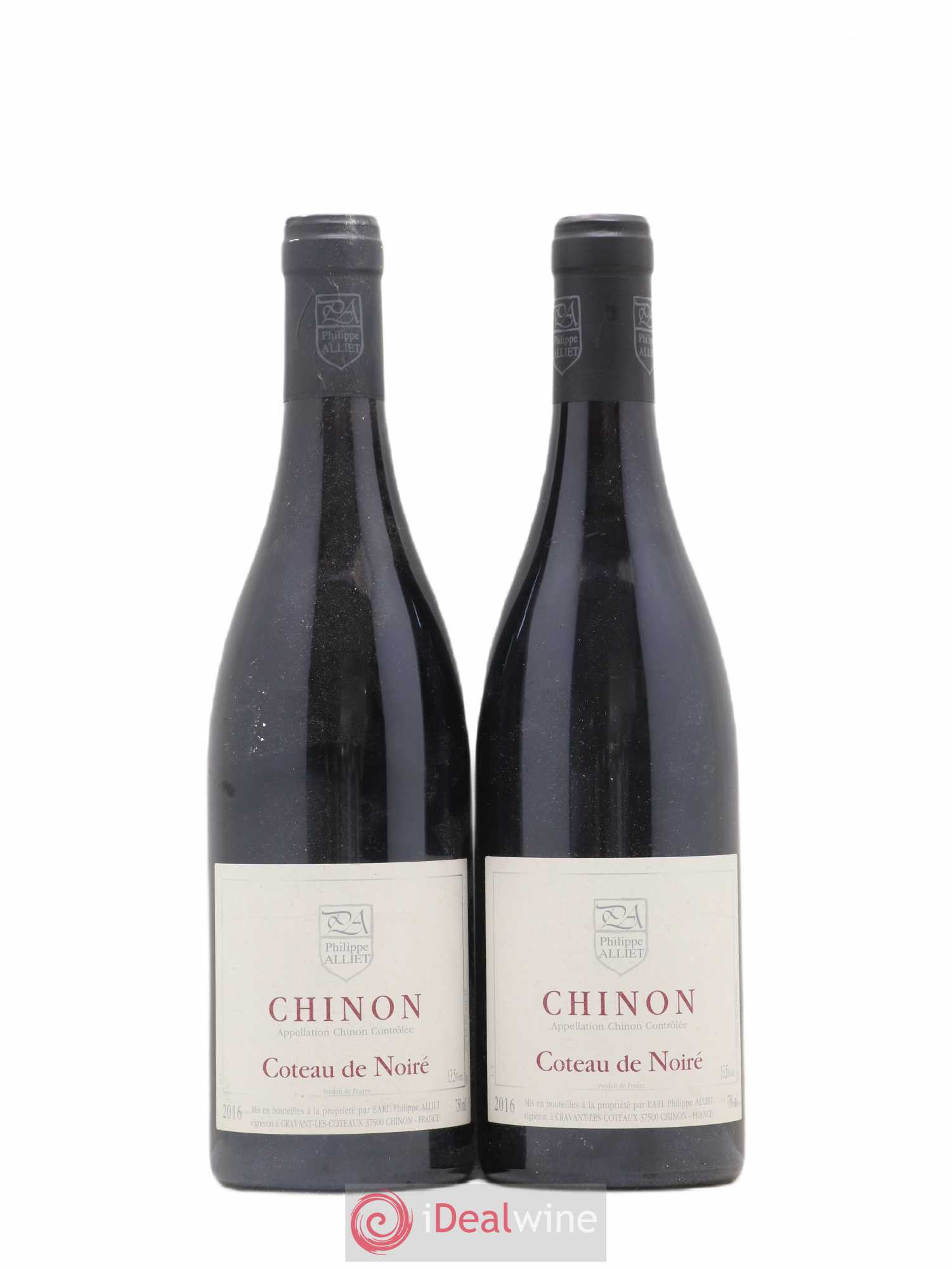 Chinon Coteau de Noiré Philippe Alliet 2016 - Lot de 2 bouteilles - 0