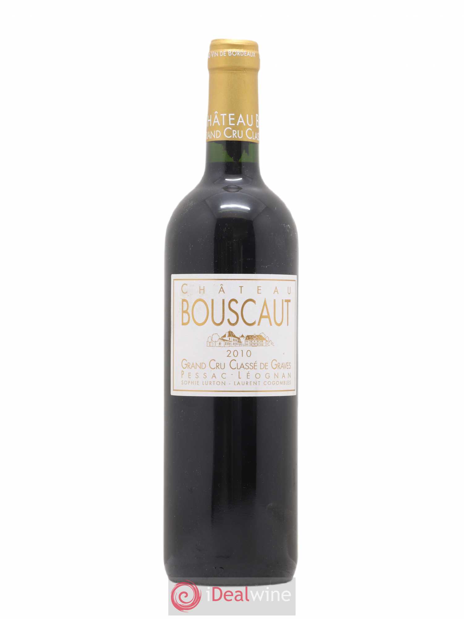Château Bouscaut Cru Classé de Graves 2010 - Lot de 1 bouteille - 0