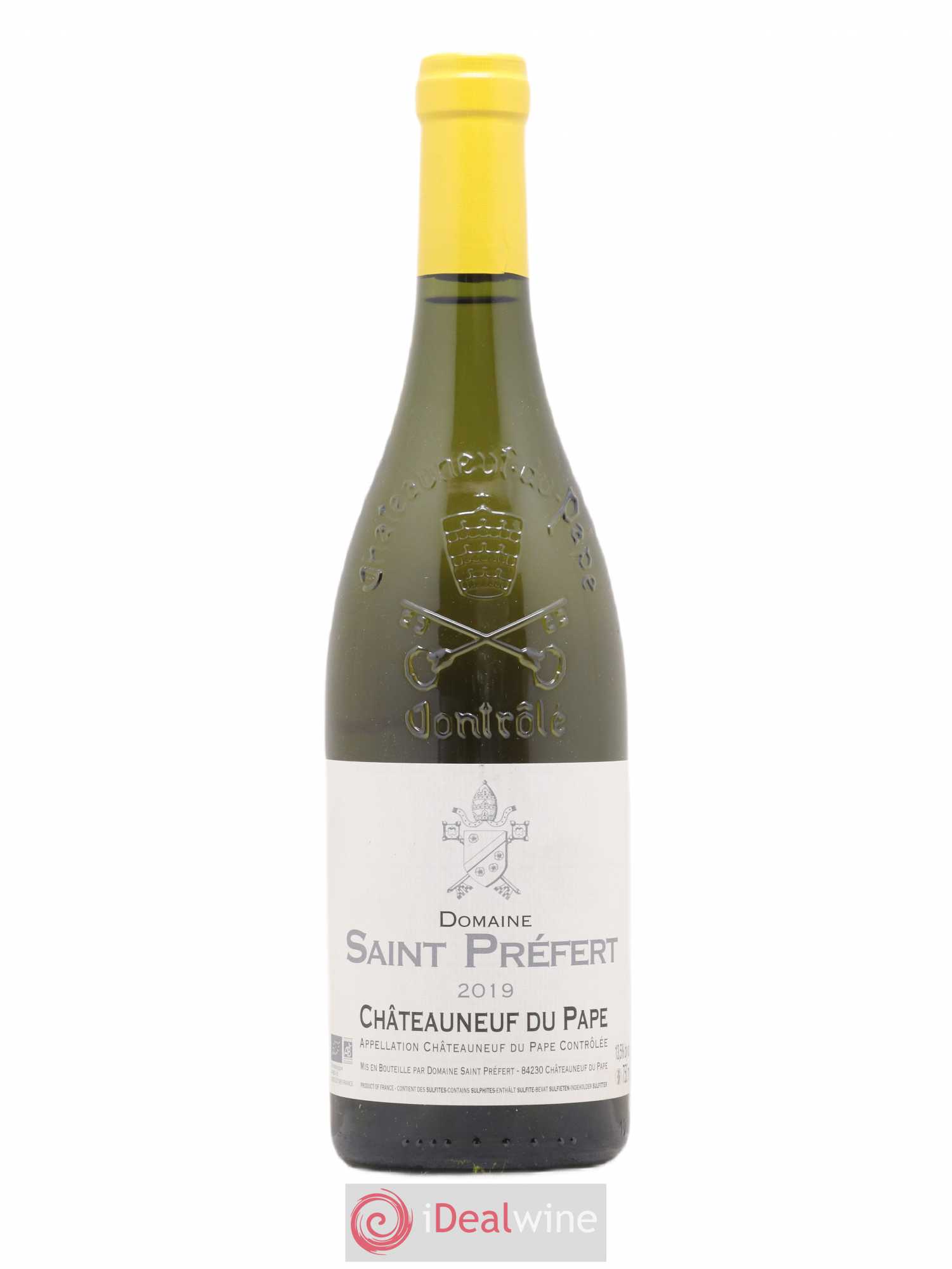 Châteauneuf-du-Pape Domaine de Saint Préfert 2019 - Posten von 1 Flasche - 0