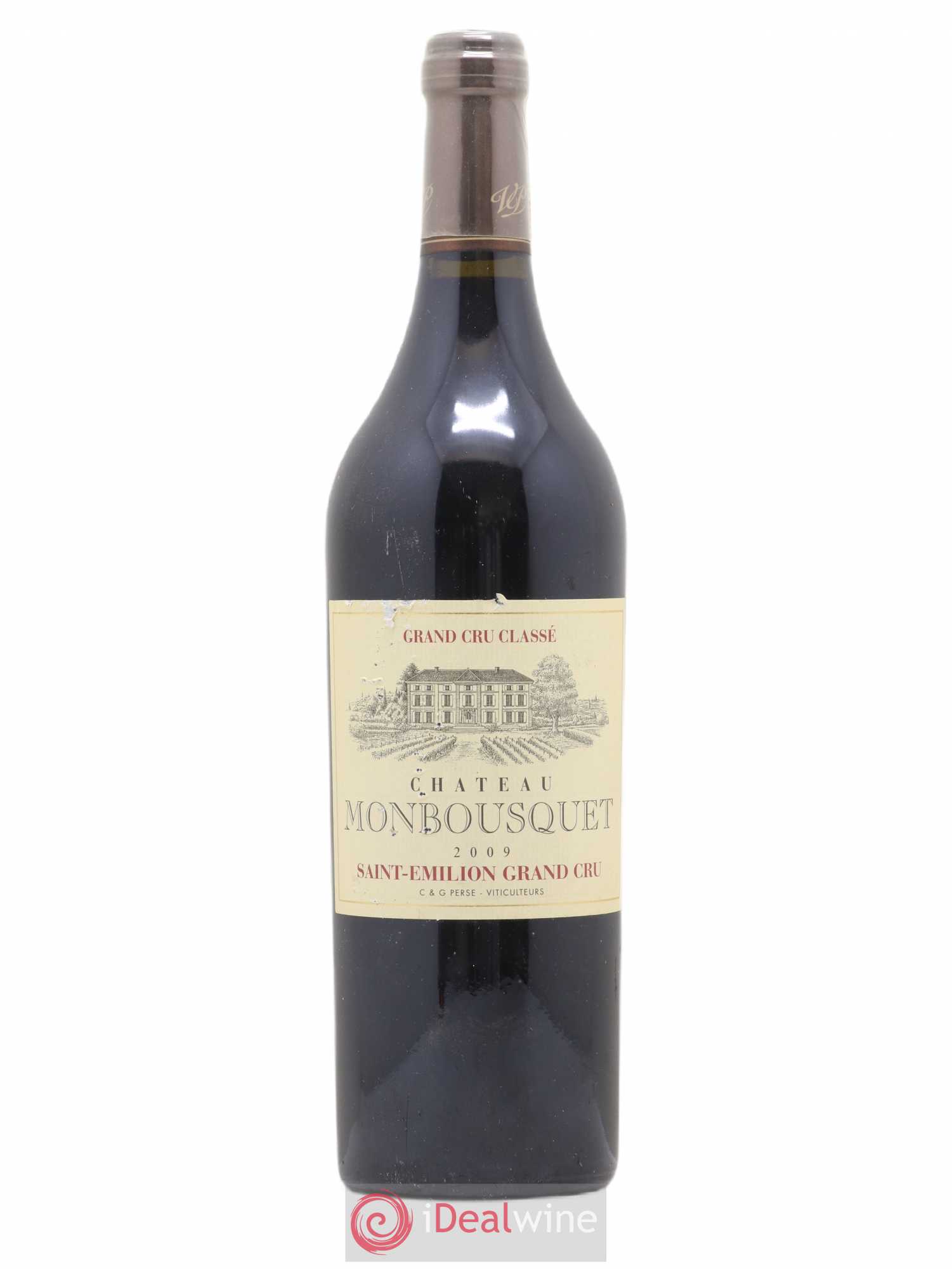 Château Monbousquet Grand Cru Classé 2009 - Lot de 1 bouteille - 0