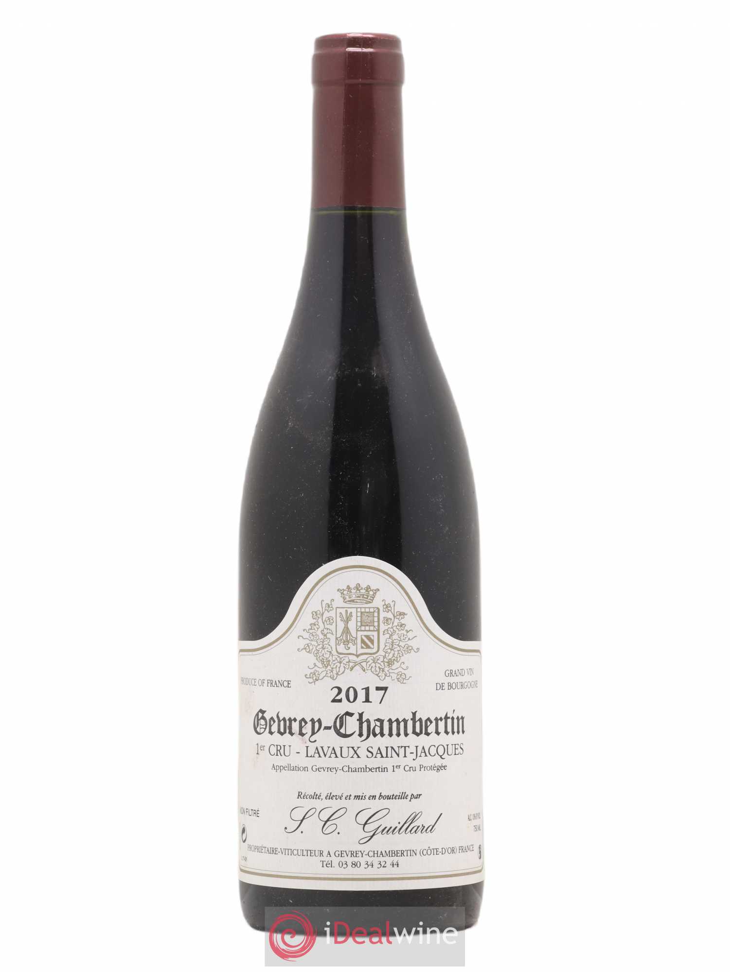 Gevrey-Chambertin 1er Cru 2017 - Posten von 1 Flasche - 0