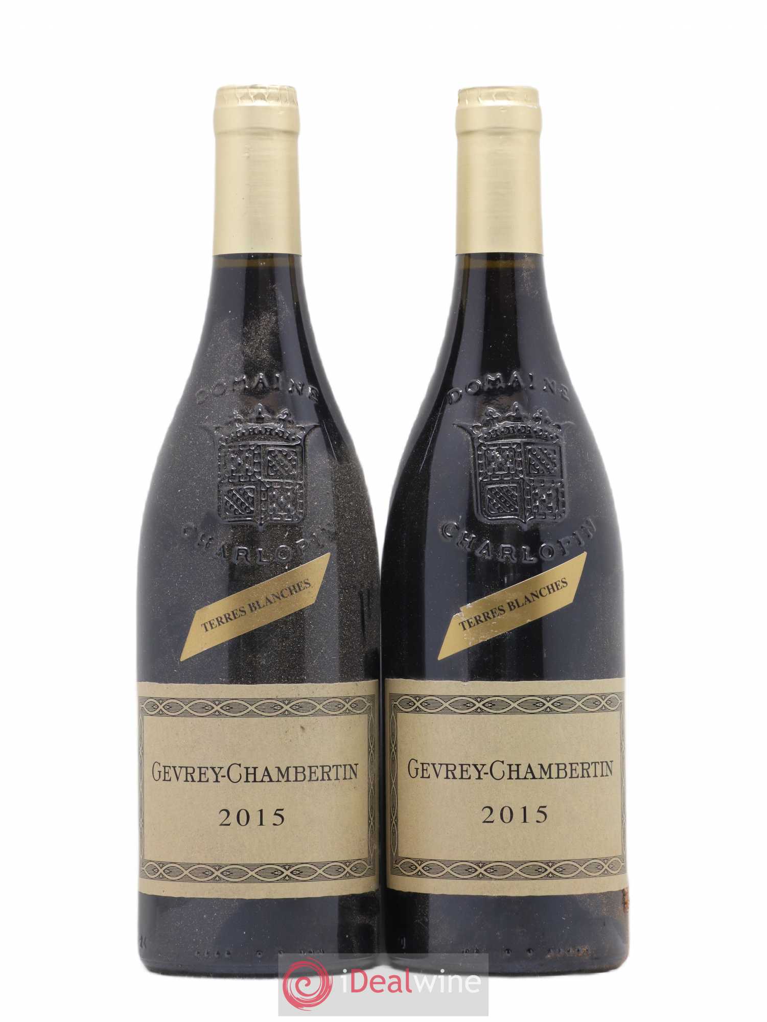 Gevrey-Chambertin Terres Blanches Charlopin 2015 - Posten von 2 Flaschen - 0