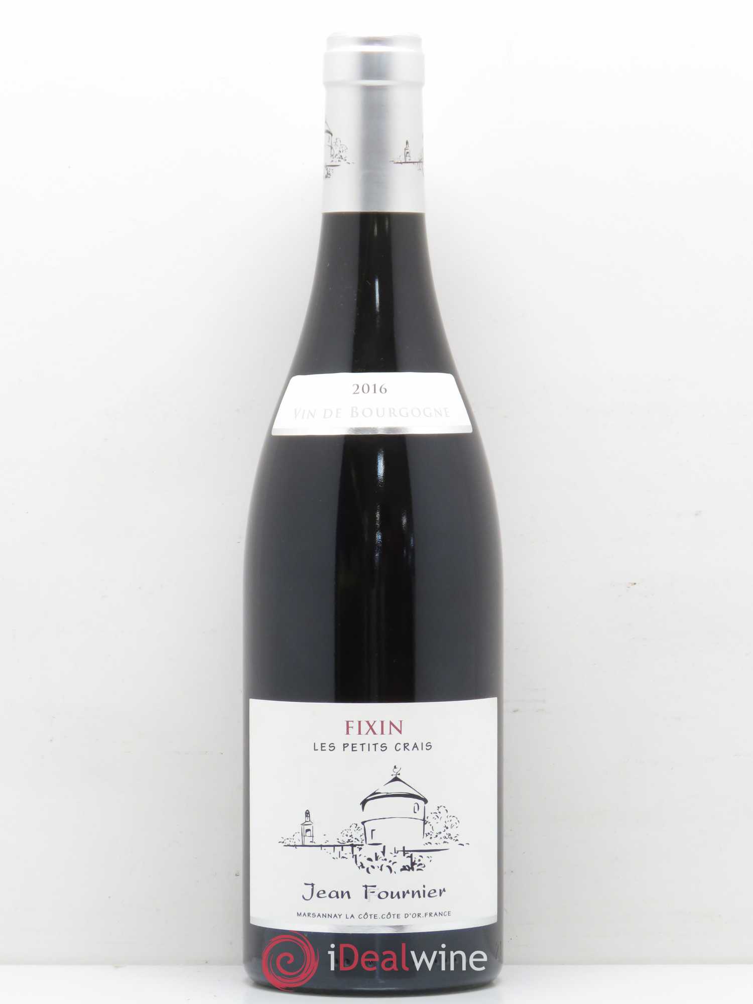 Fixin Les Petits Crais Jean Fournier (Domaine) 2016 - Lot de 1 bouteille - 0