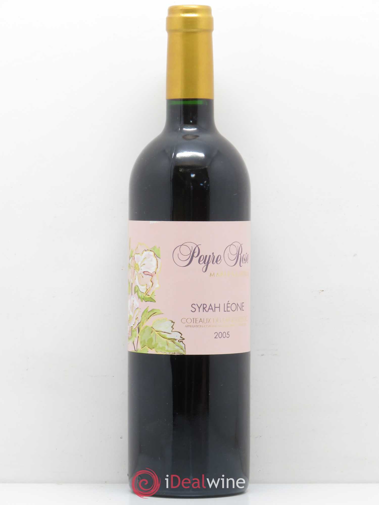 Coteaux du Languedoc Domaine Peyre Rose Belle Léone (anciennement Syrah Léone) Marlène Soria 2005 - Lot de 1 bouteille - 0