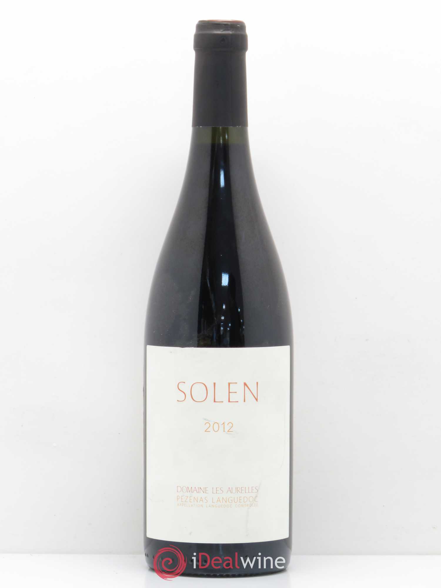 Languedoc Pézenas Solen Domaine les Aurelles 2012 - Lot de 1 bouteille - 0